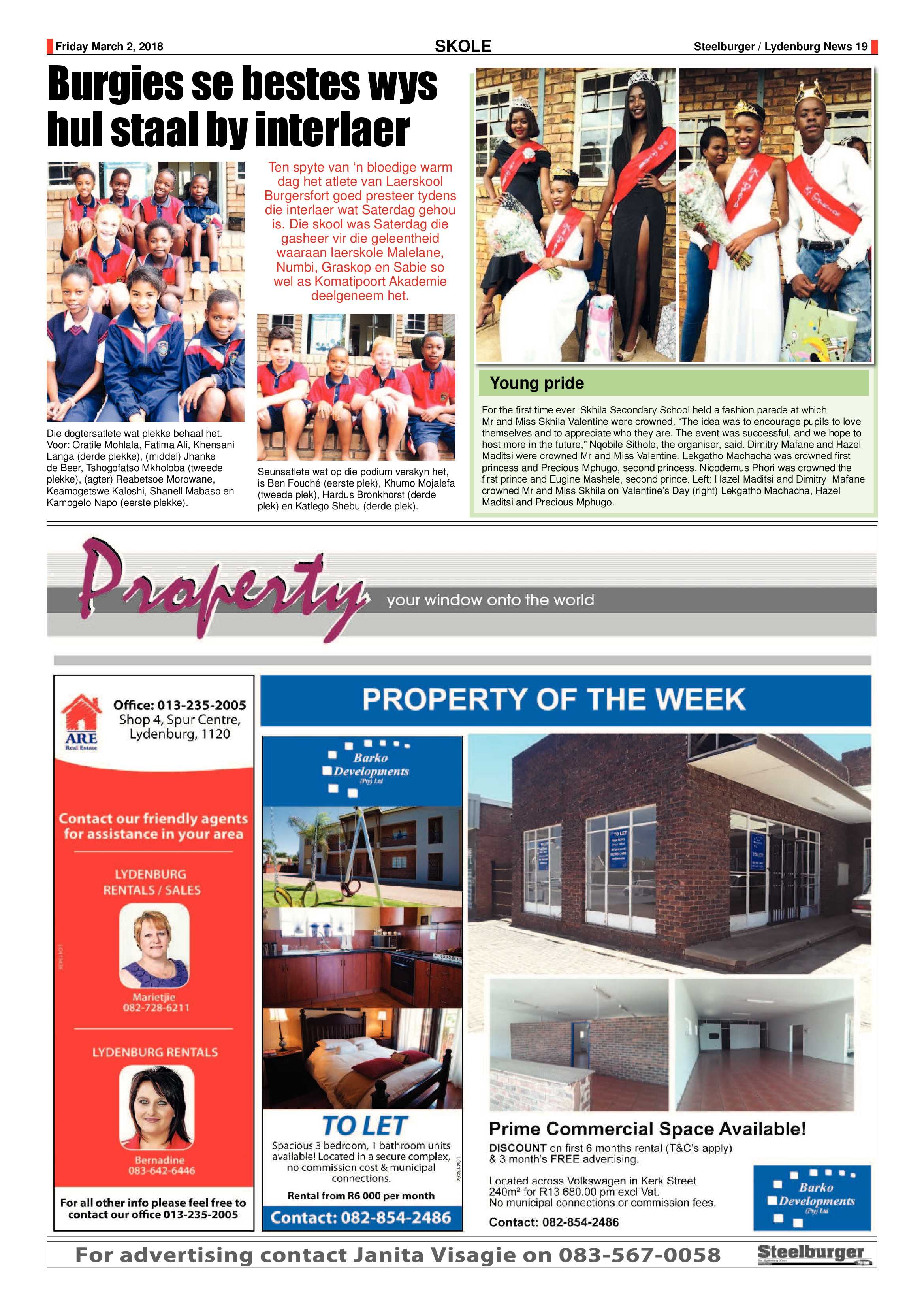 Steelburger News 2 March 2018 page 19