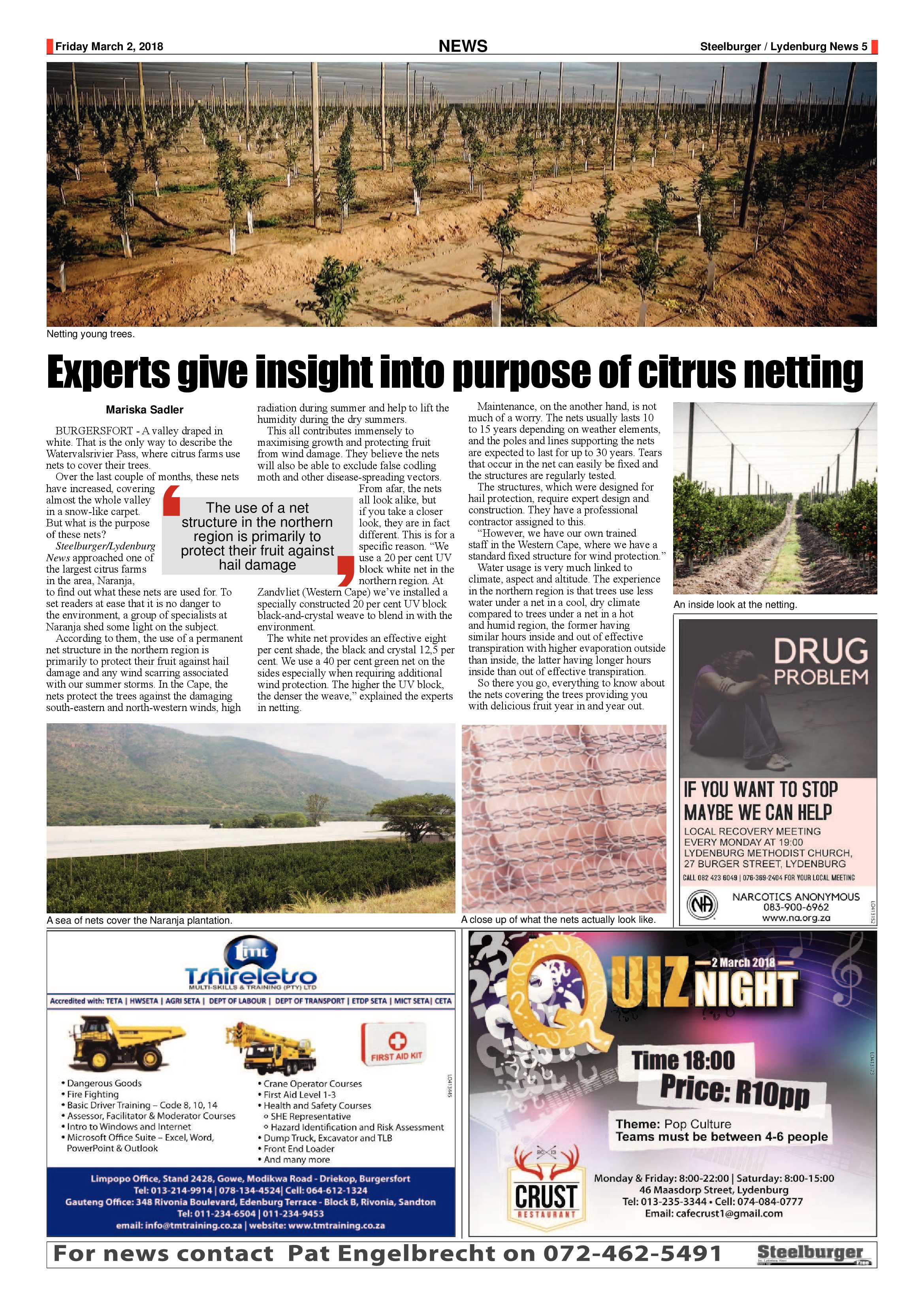 Steelburger News 2 March 2018 page 5