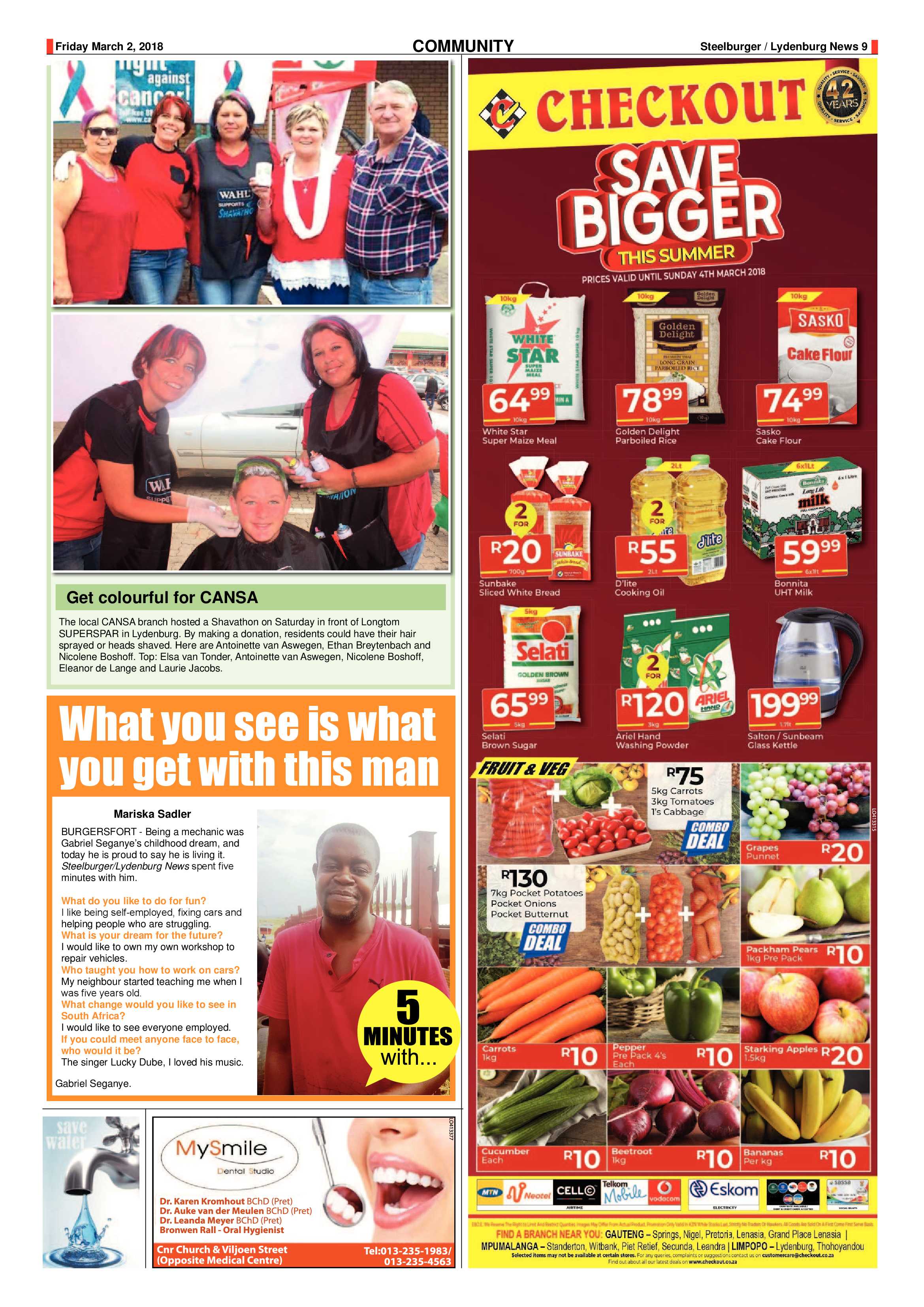 Steelburger News 2 March 2018 page 9