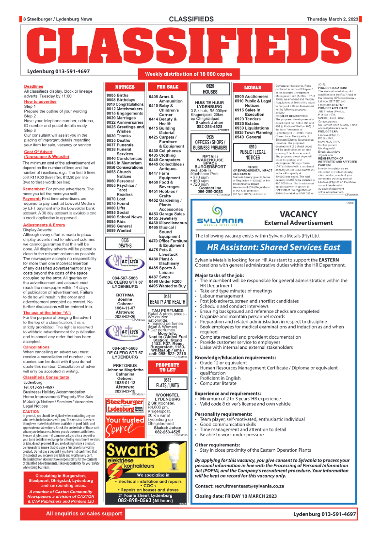 Steelburger News 2 March 2023 page 8
