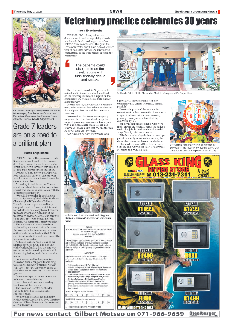 Steelburger News 2 May 2024 page 3