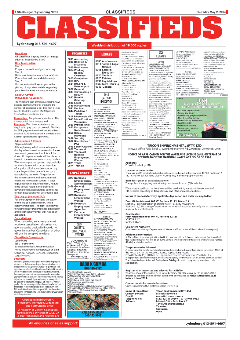 Steelburger News 2 May 2024 page 4