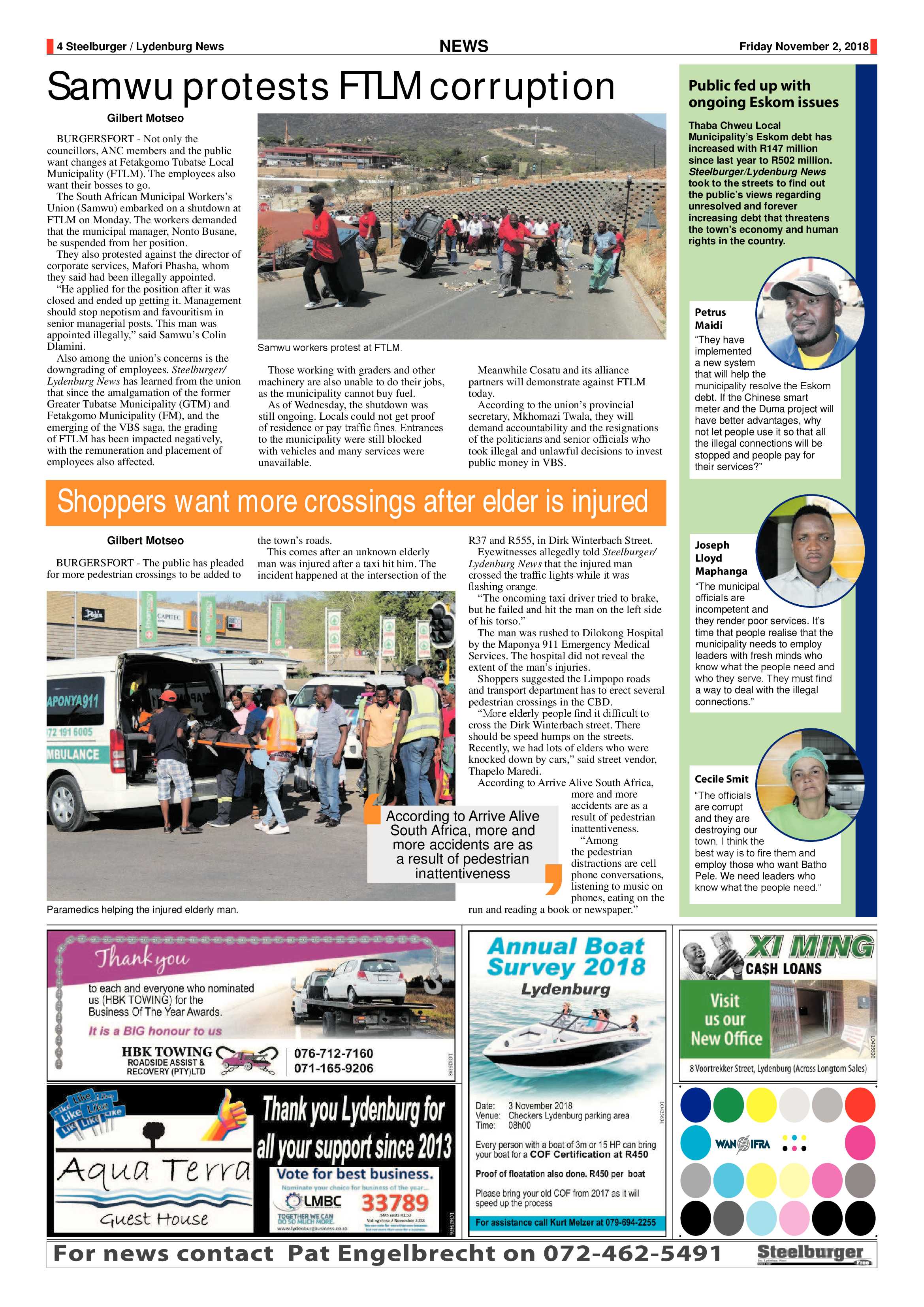 Steelburger News 2 November 2018 page 4