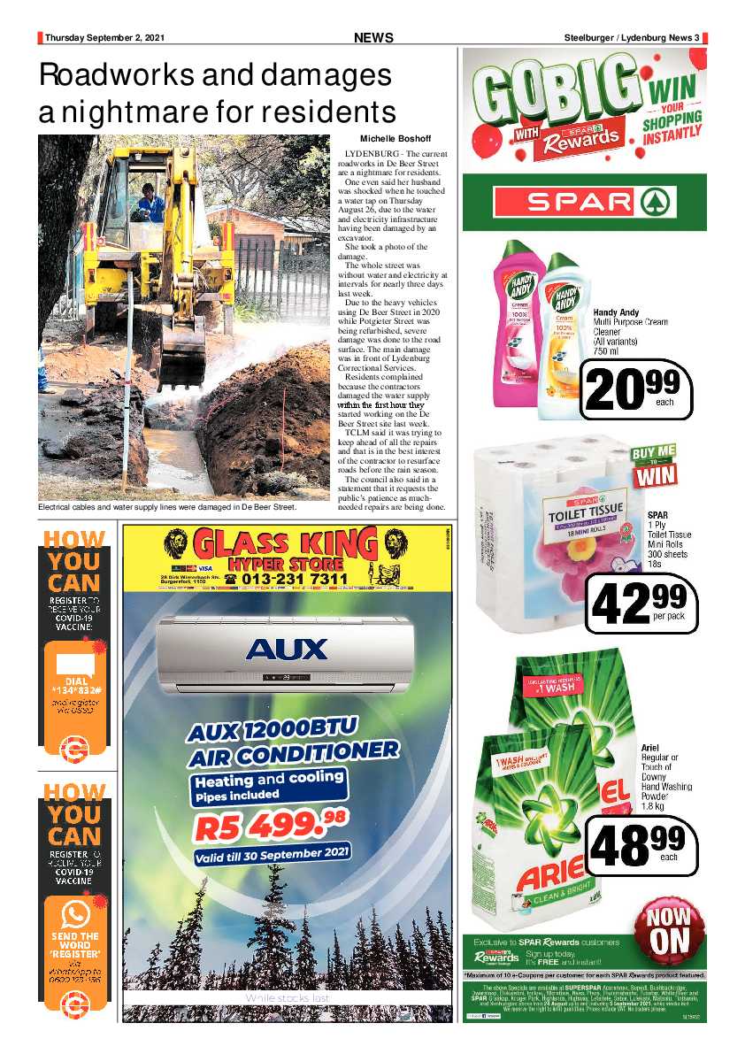 Steelburger News 2 September 2021 page 3