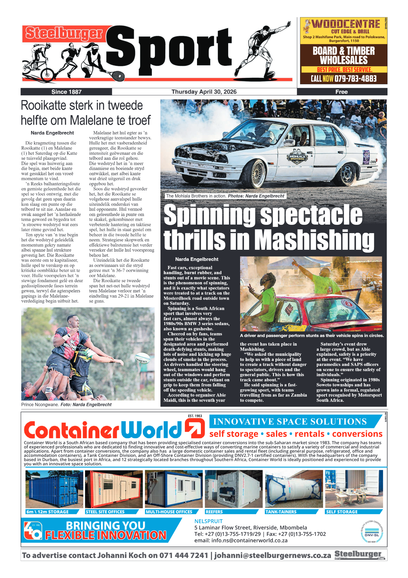 Steelburger News 30 April 2025 page 12