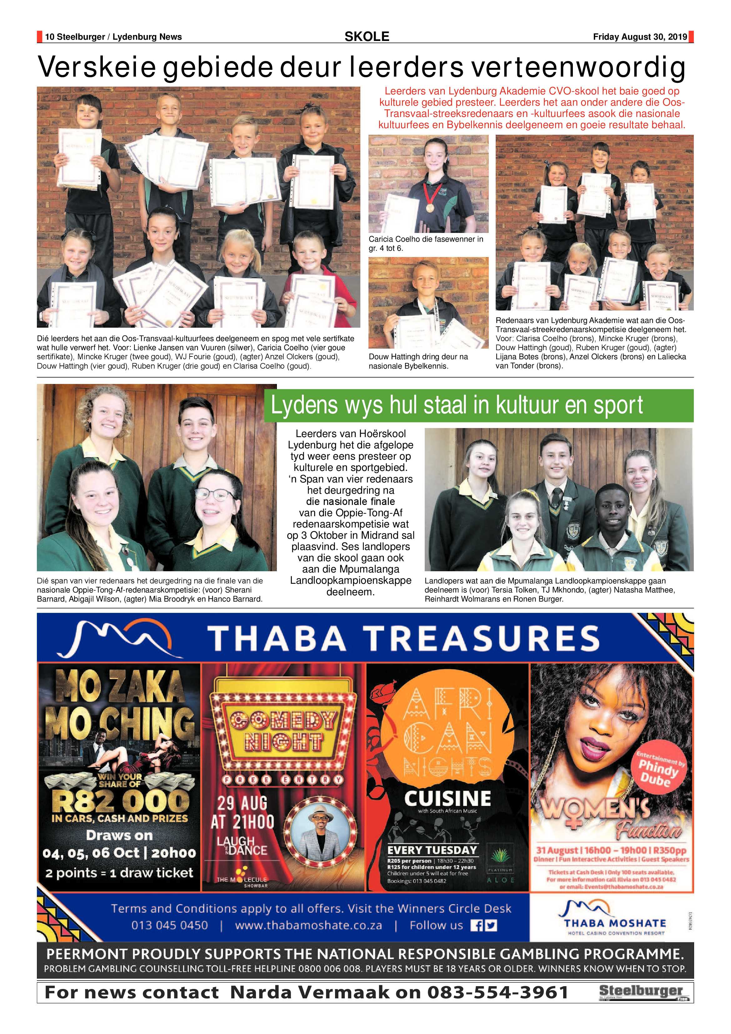 Steelburger News 30 August 2019 page 10
