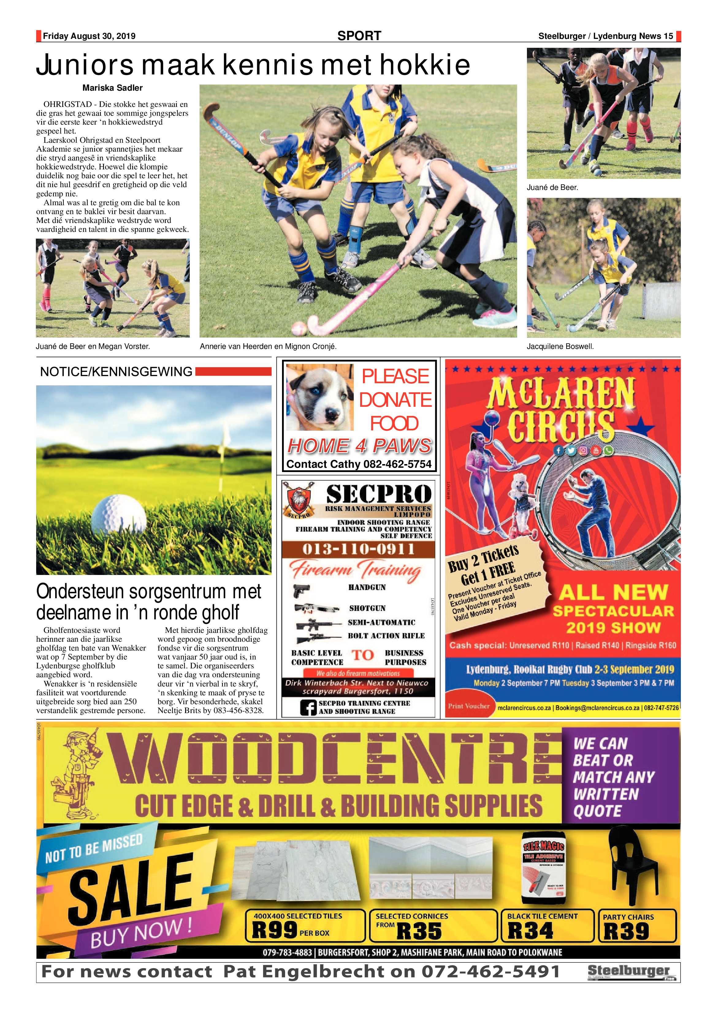 Steelburger News 30 August 2019 page 15