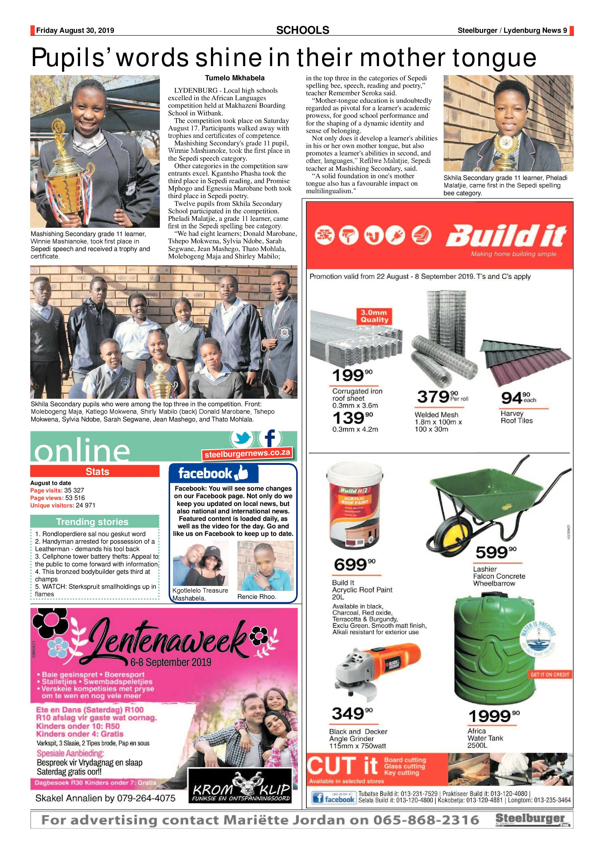Steelburger News 30 August 2019 page 9