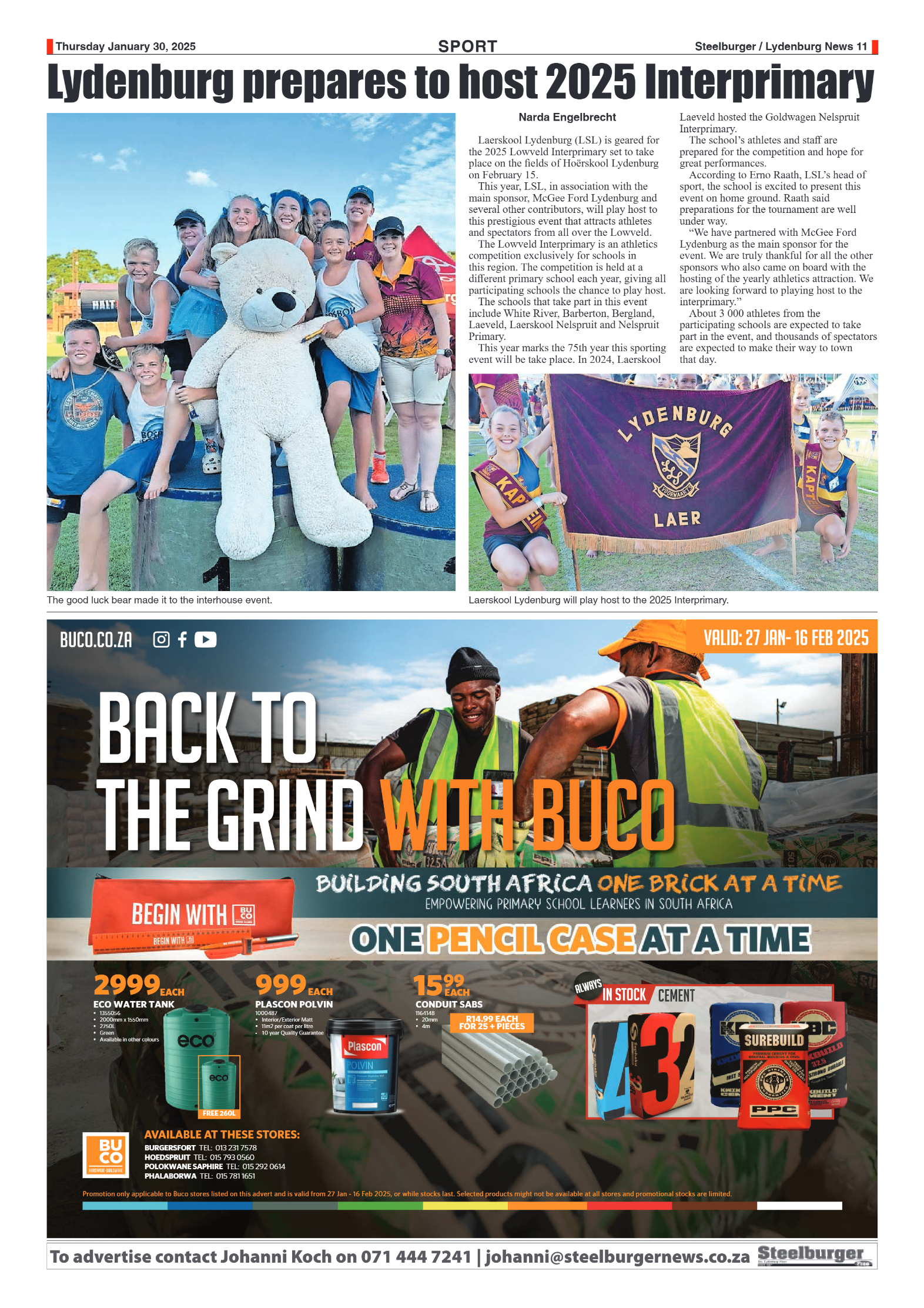 Steelburger News 30 January 2025 page 11