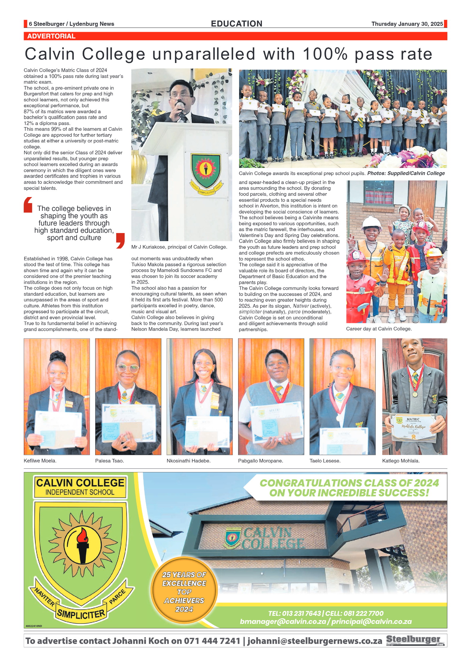 Steelburger News 30 January 2025 page 6