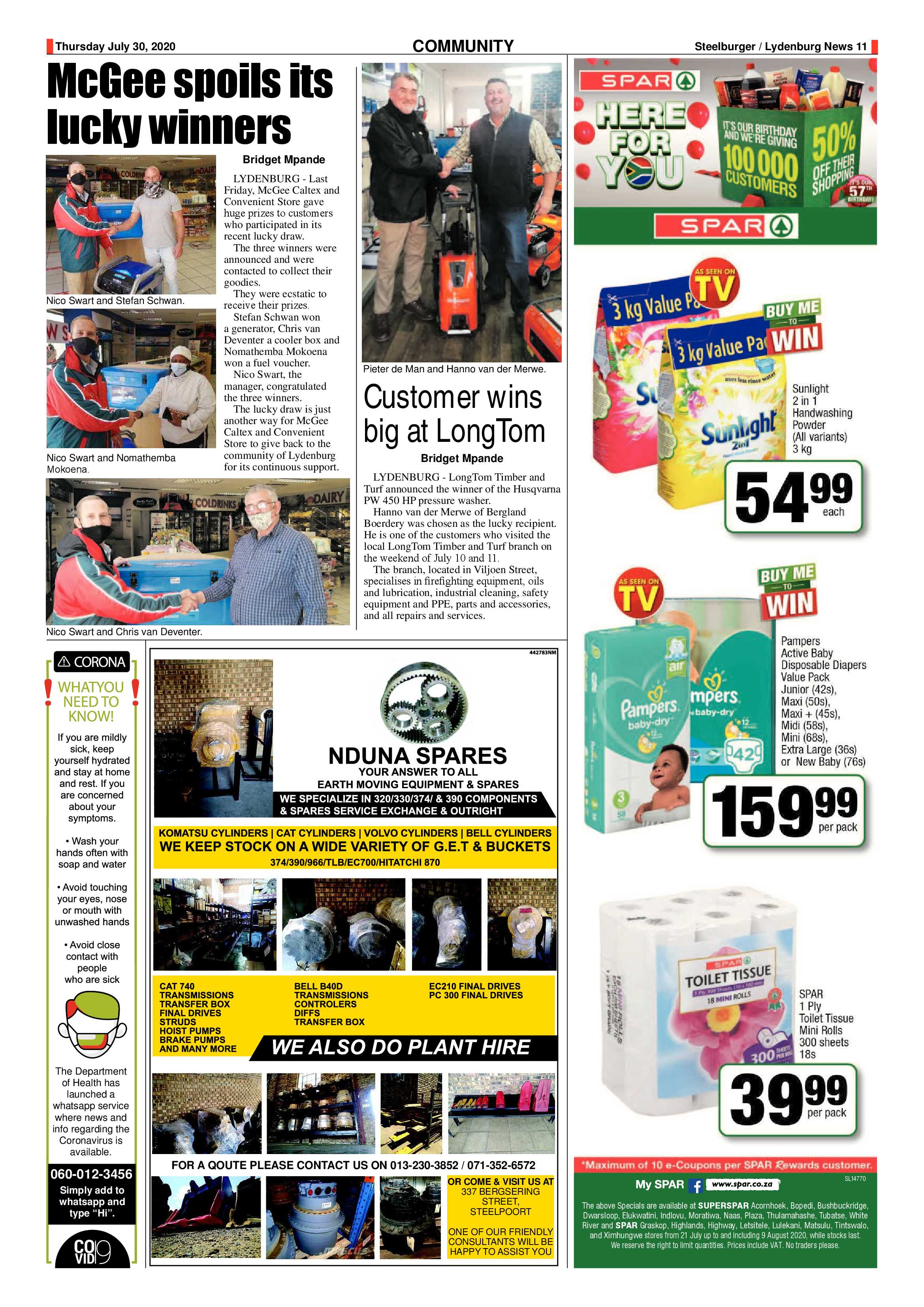 Steelburger News 30 July 2020 page 11