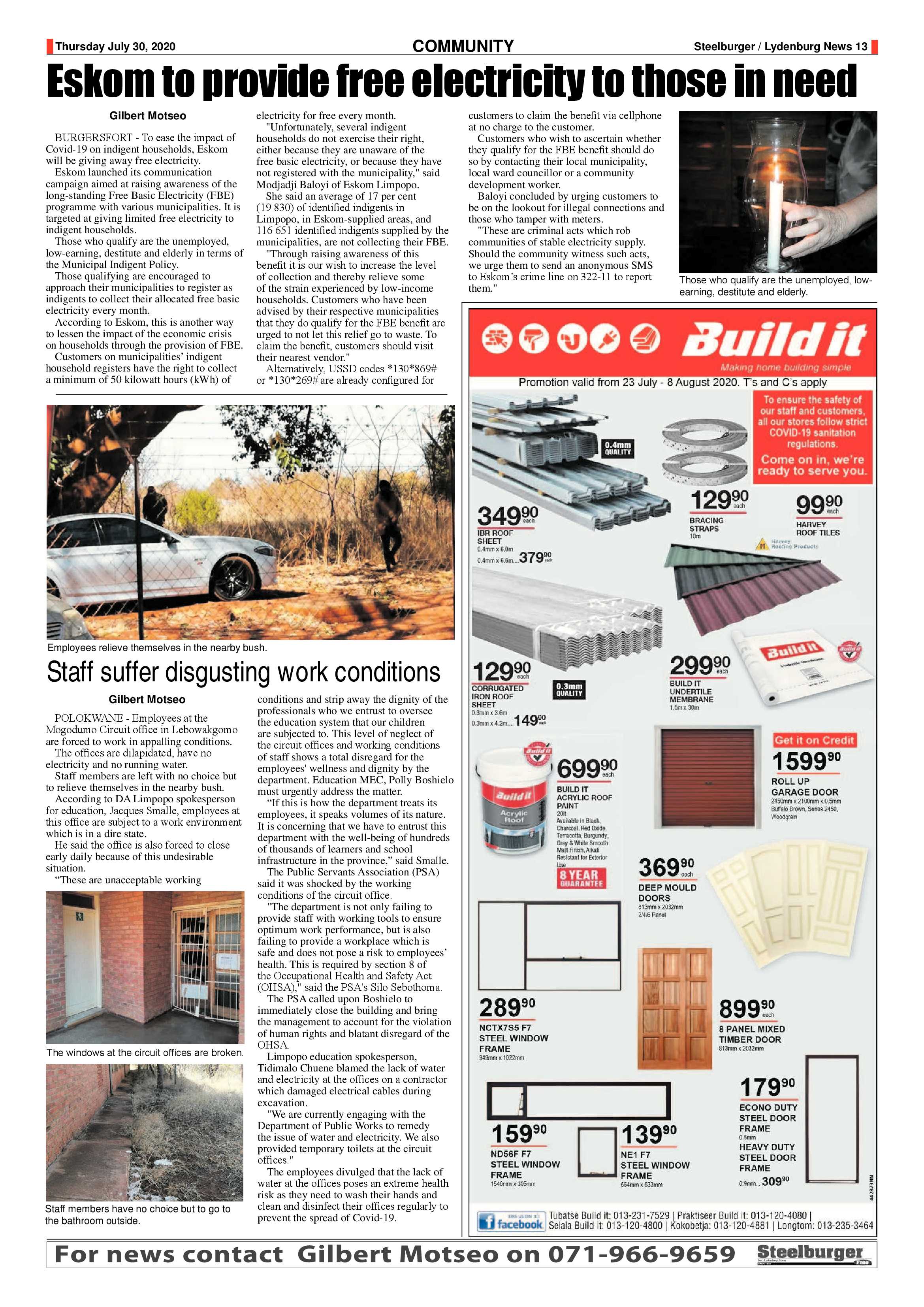 Steelburger News 30 July 2020 page 13