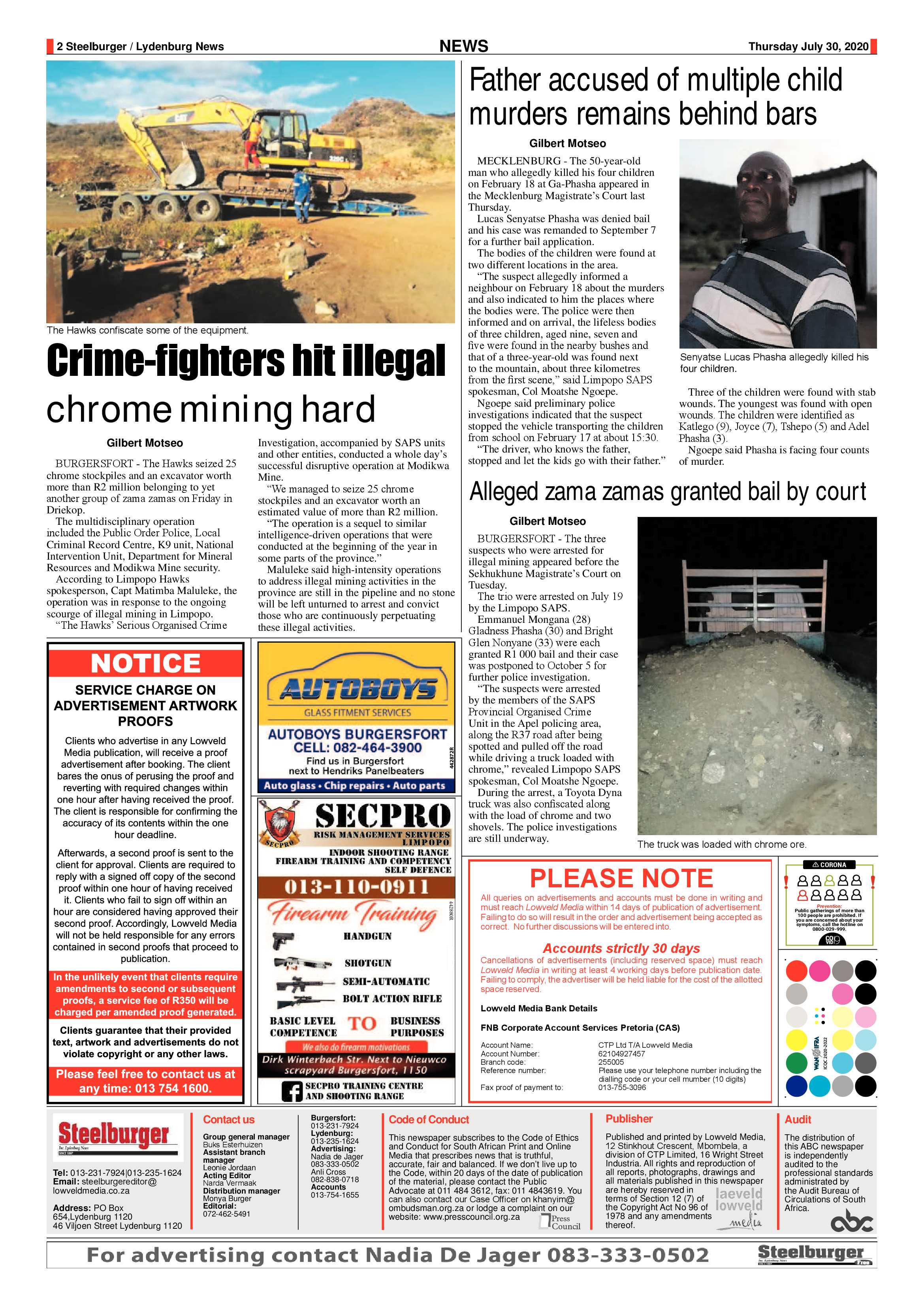 Steelburger News 30 July 2020 page 2