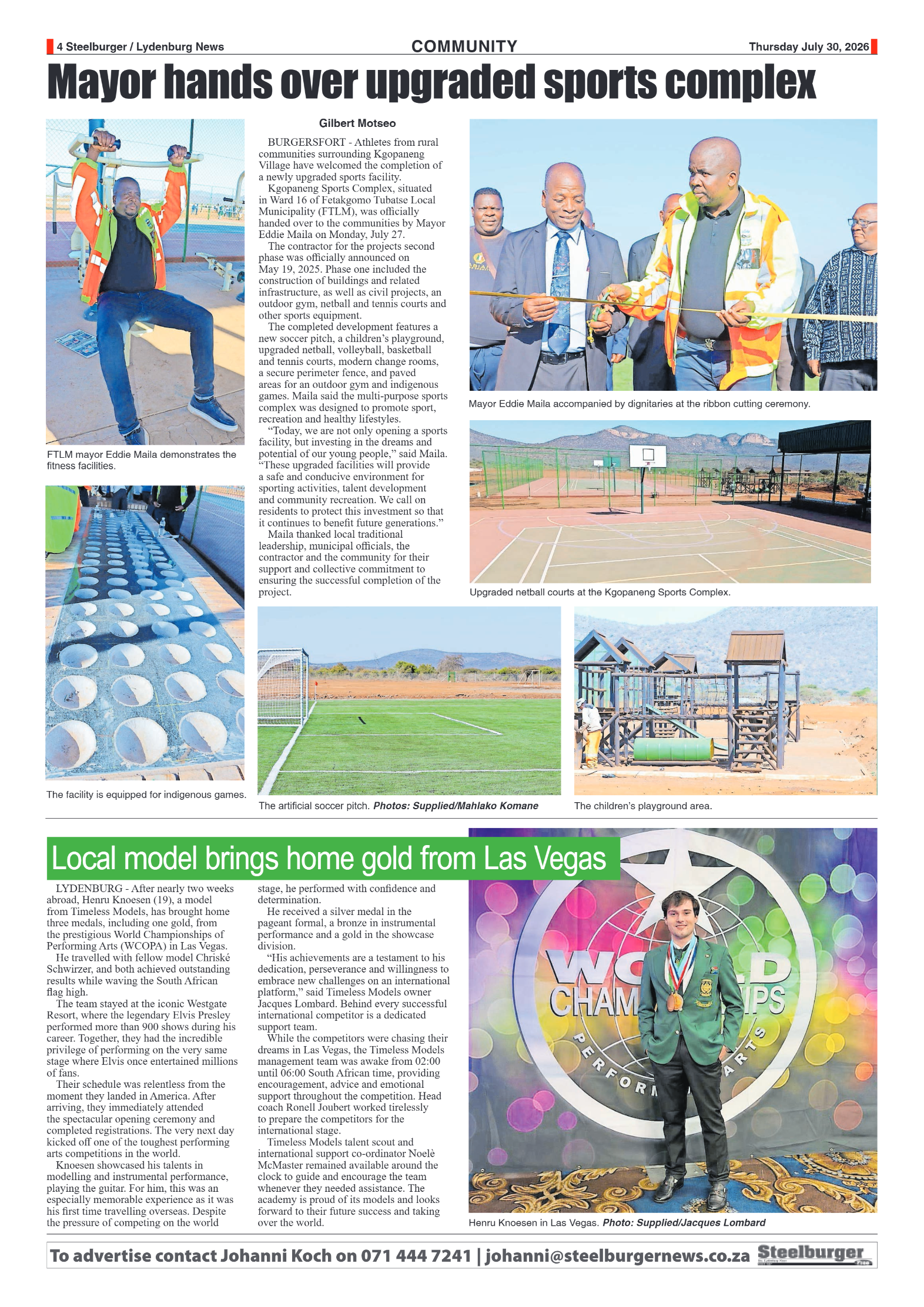 Steelburger News 30 July 2026 page 4