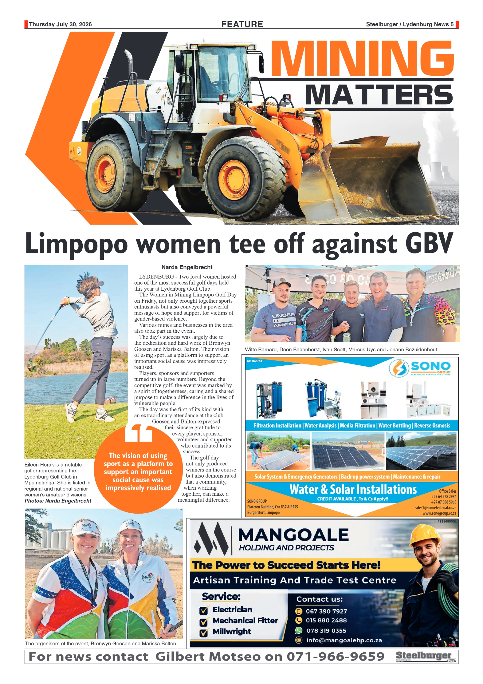 Steelburger News 30 July 2026 page 5