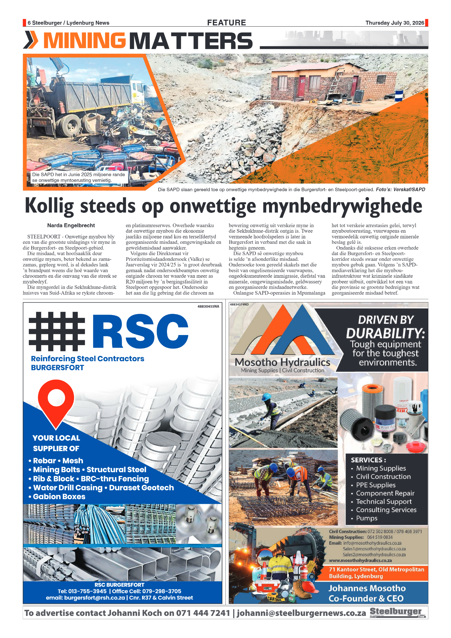 Steelburger News 30 July 2026 page 6