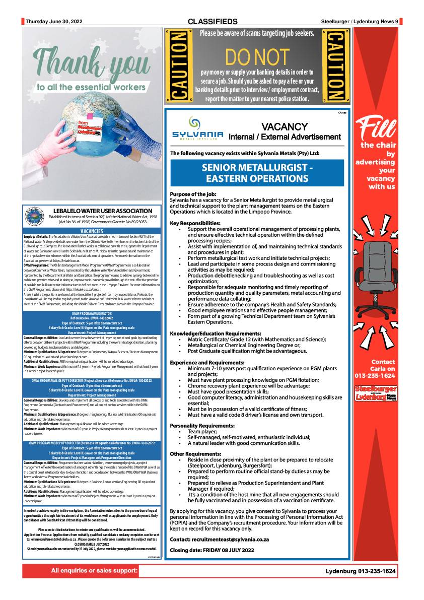 Steelburger News 30 June 2022 page 9