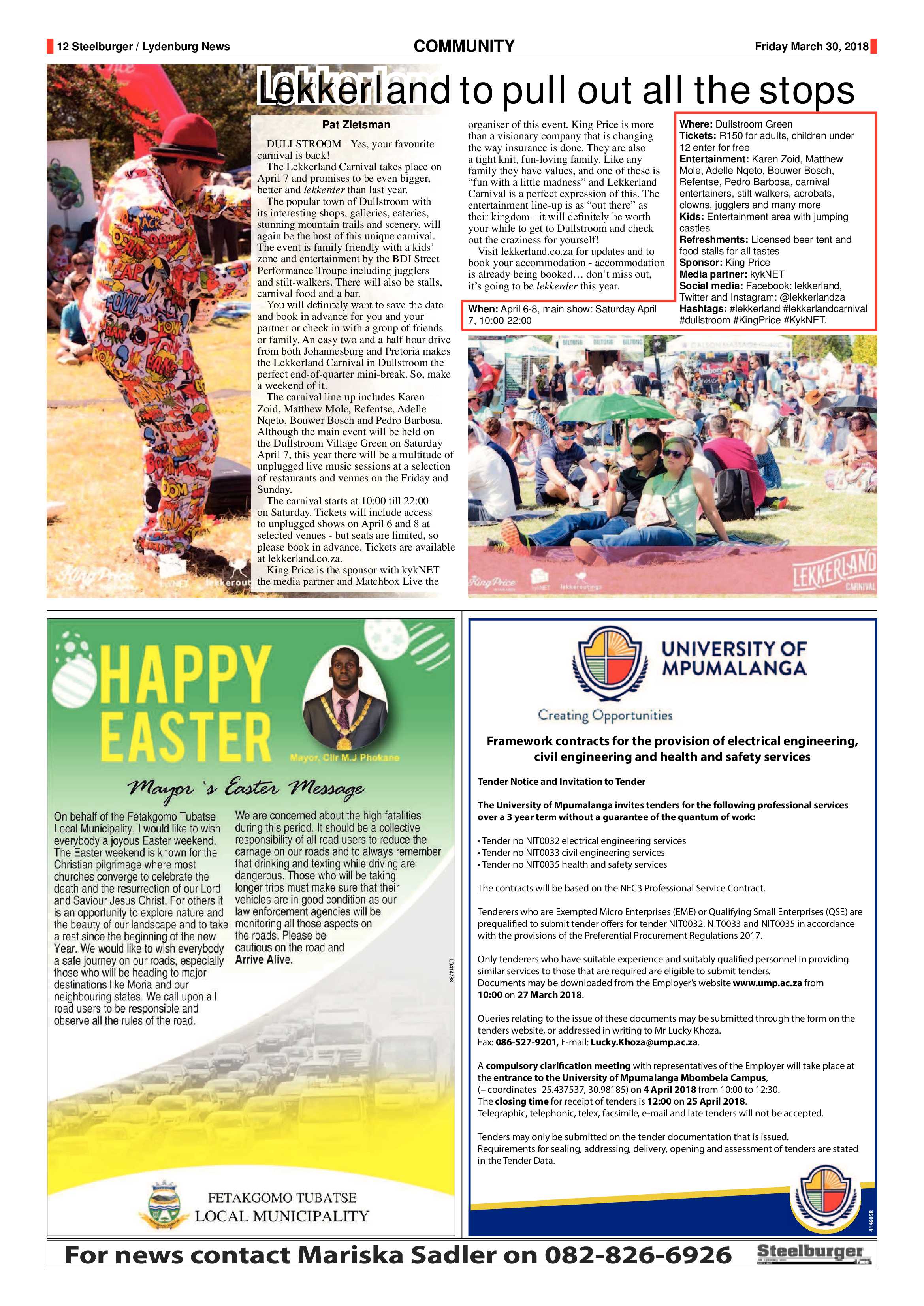 Steelburger News 30 March 2018 page 12
