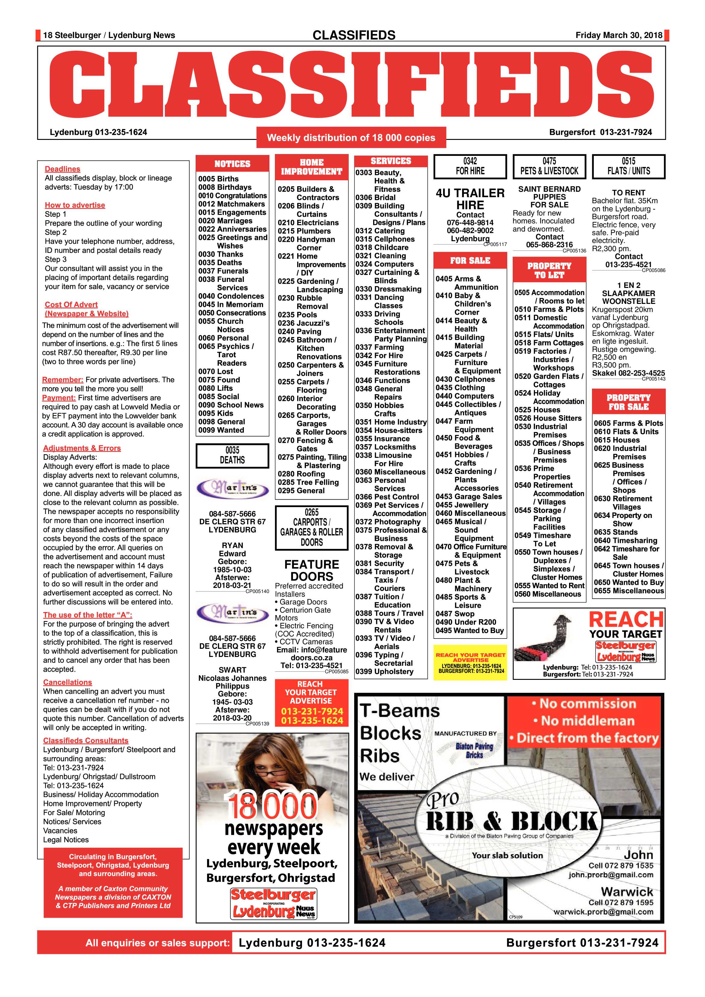Steelburger News 30 March 2018 page 18