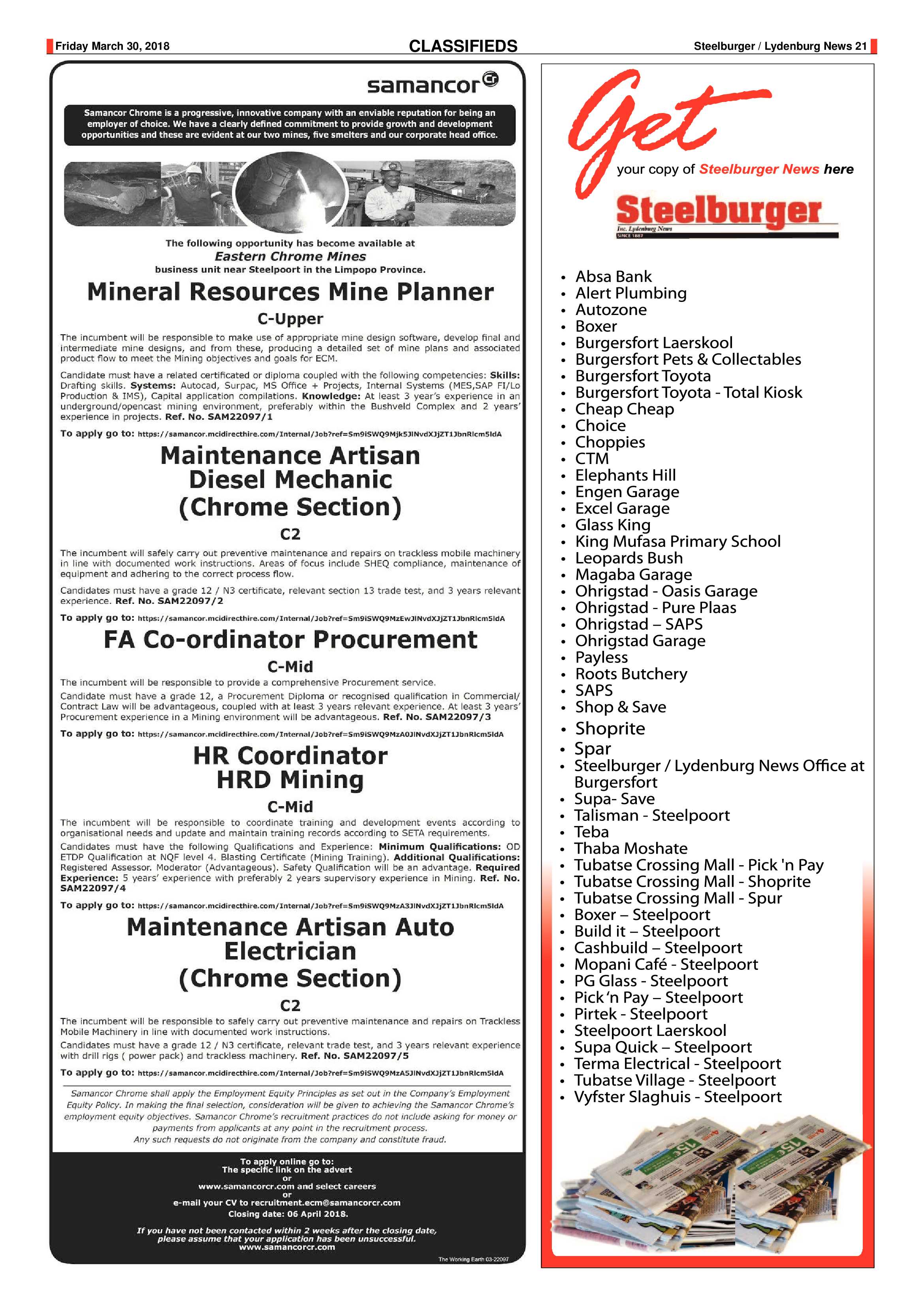 Steelburger News 30 March 2018 page 21