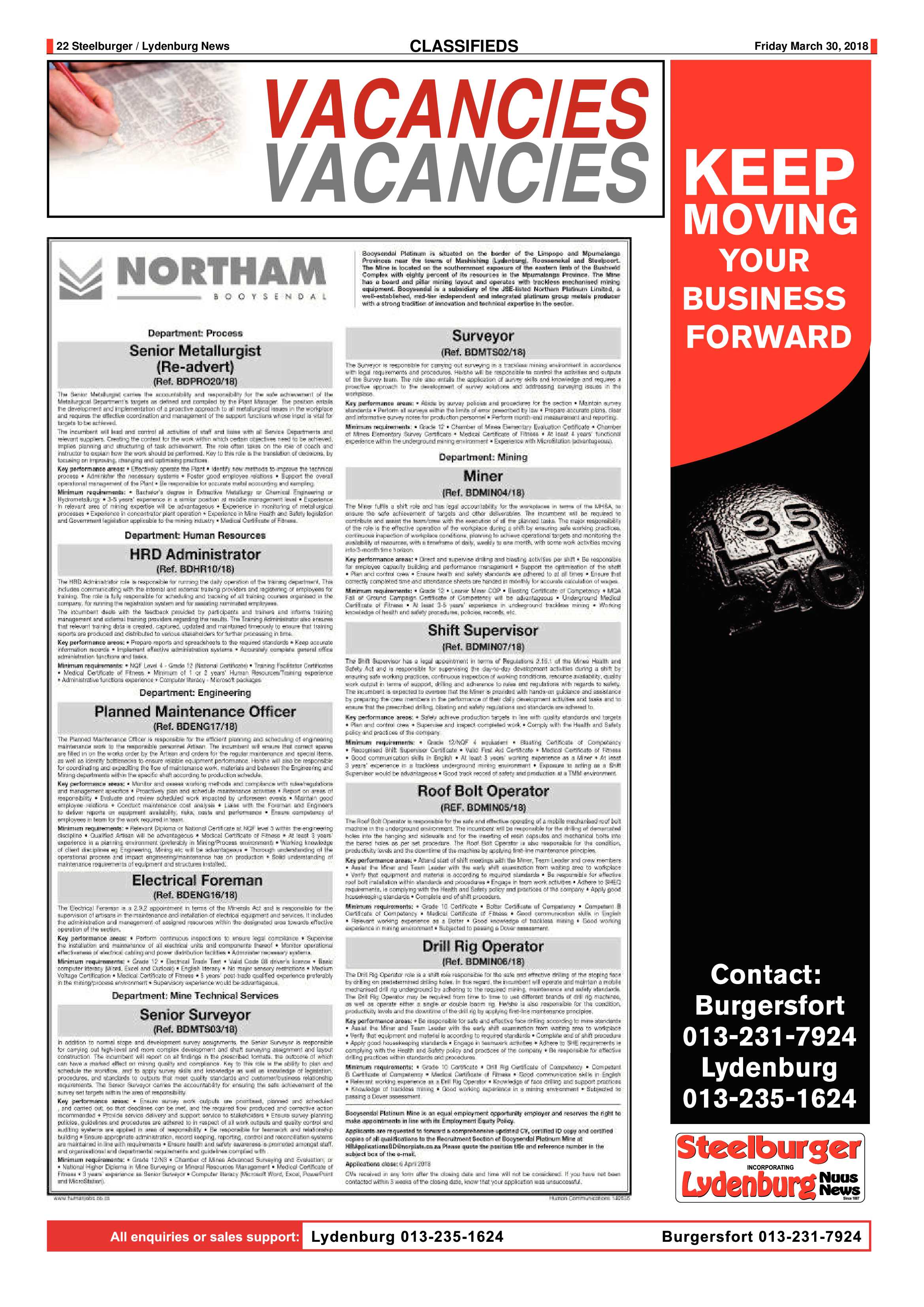 Steelburger News 30 March 2018 page 22