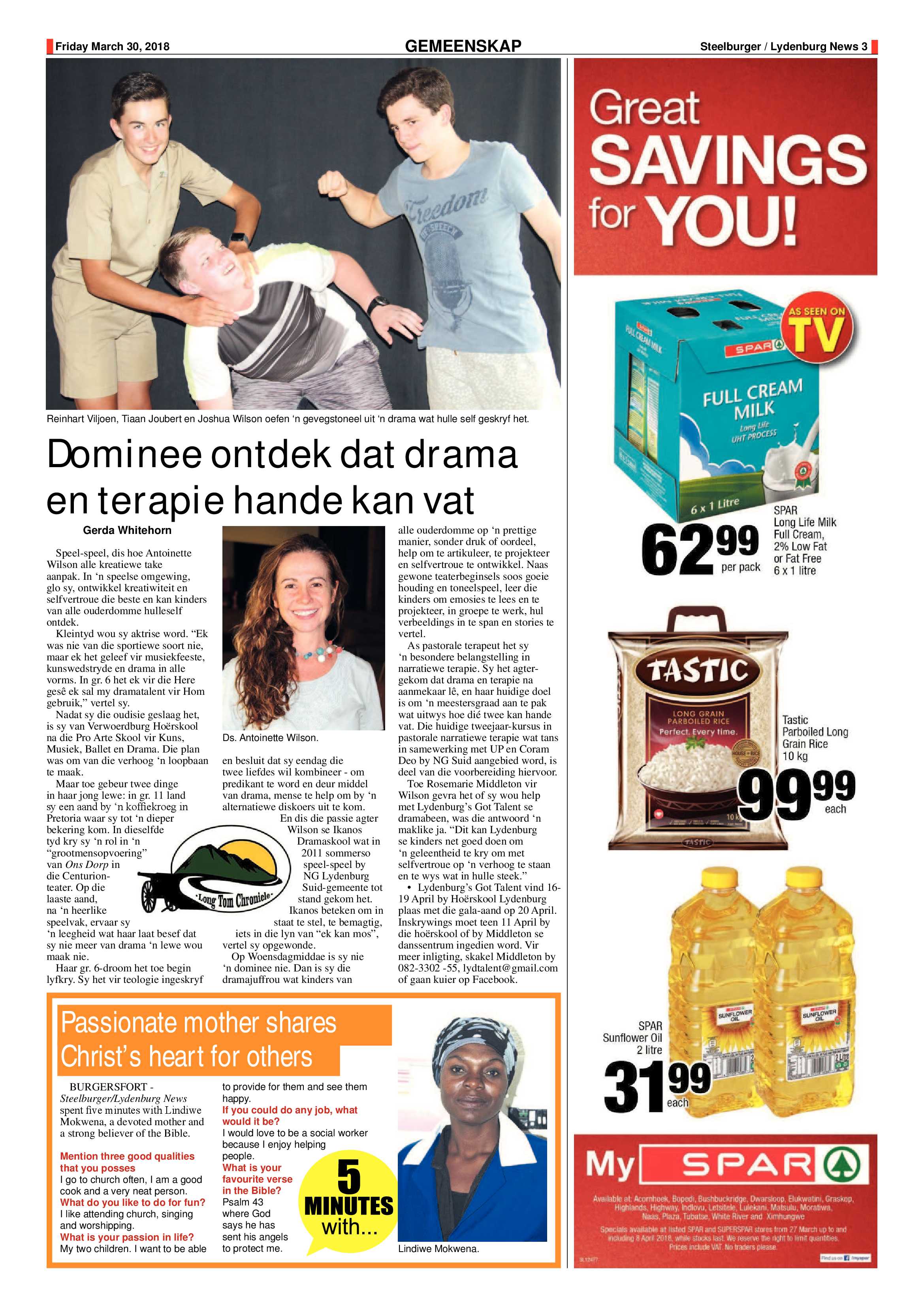 Steelburger News 30 March 2018 page 3