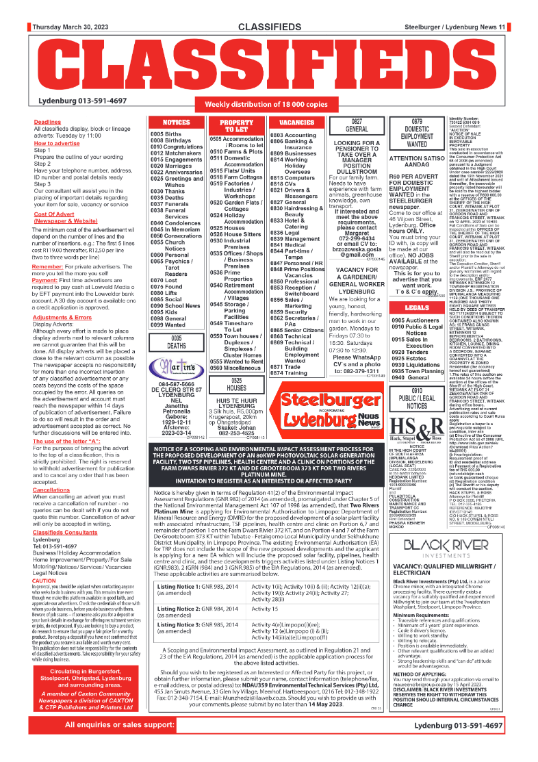 Steelburger News 30 March 2023 page 11