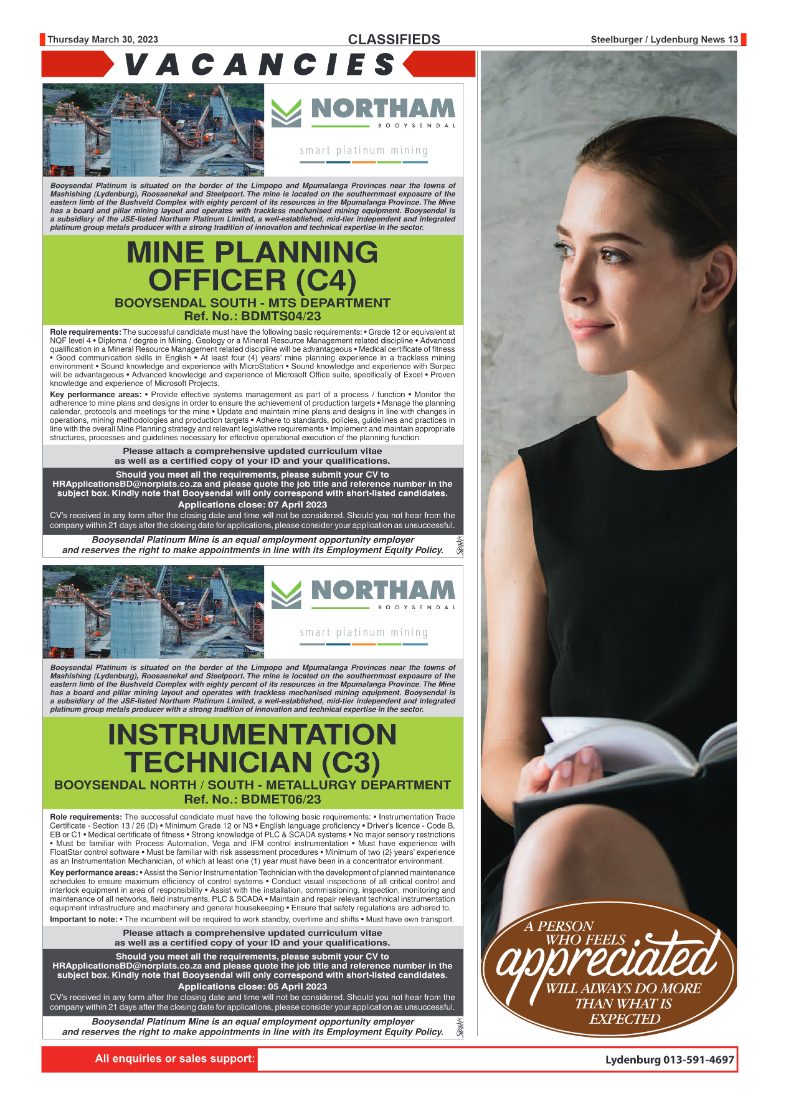 Steelburger News 30 March 2023 page 13