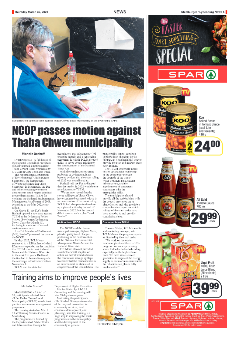 Steelburger News 30 March 2023 page 5