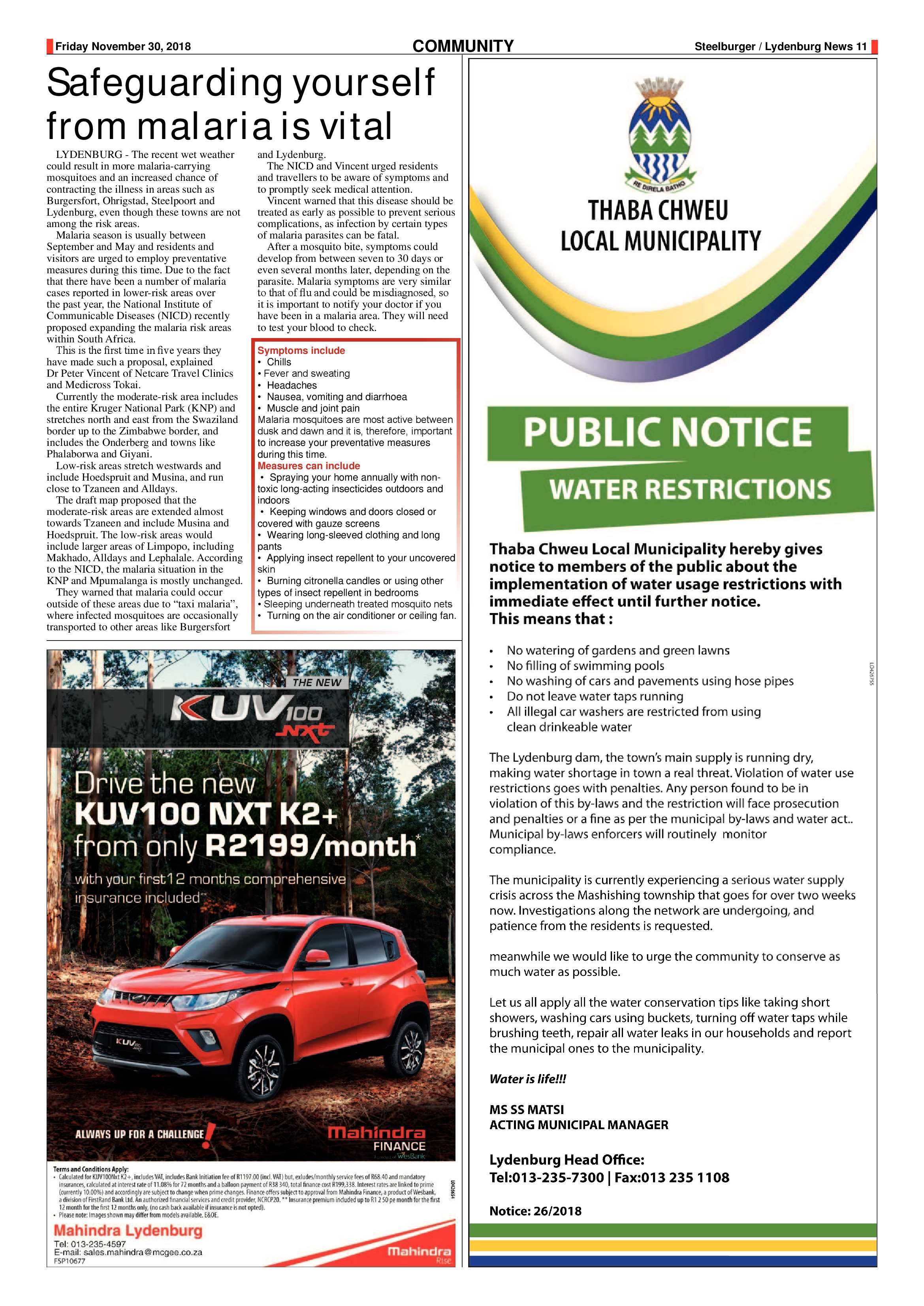 Steelburger News 30 November 2018 page 11