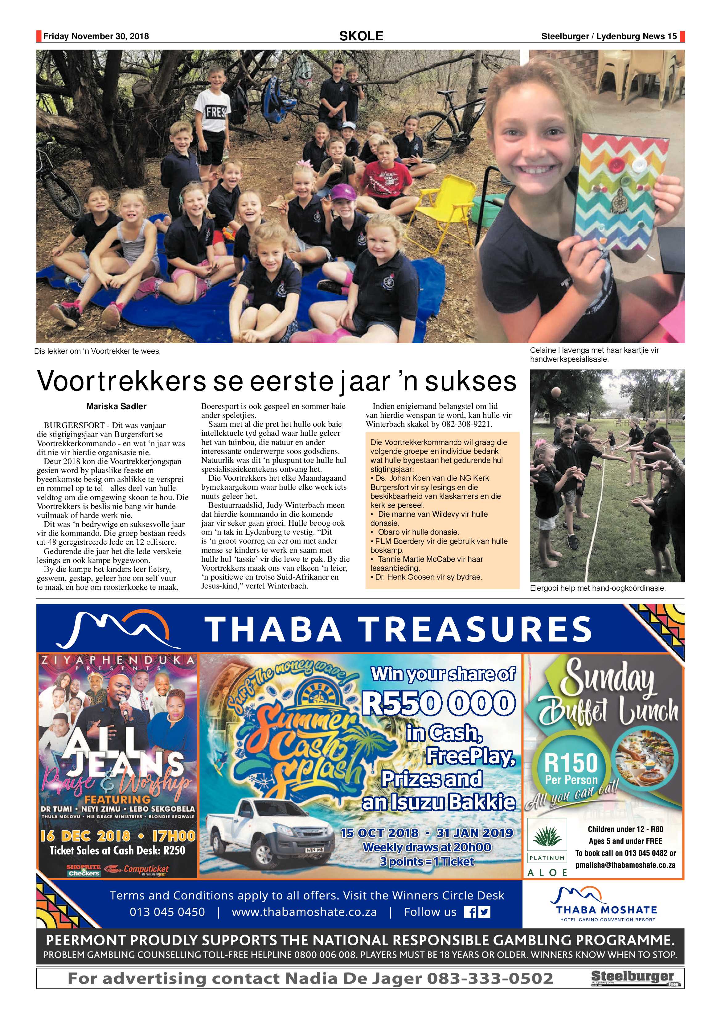 Steelburger News 30 November 2018 page 15