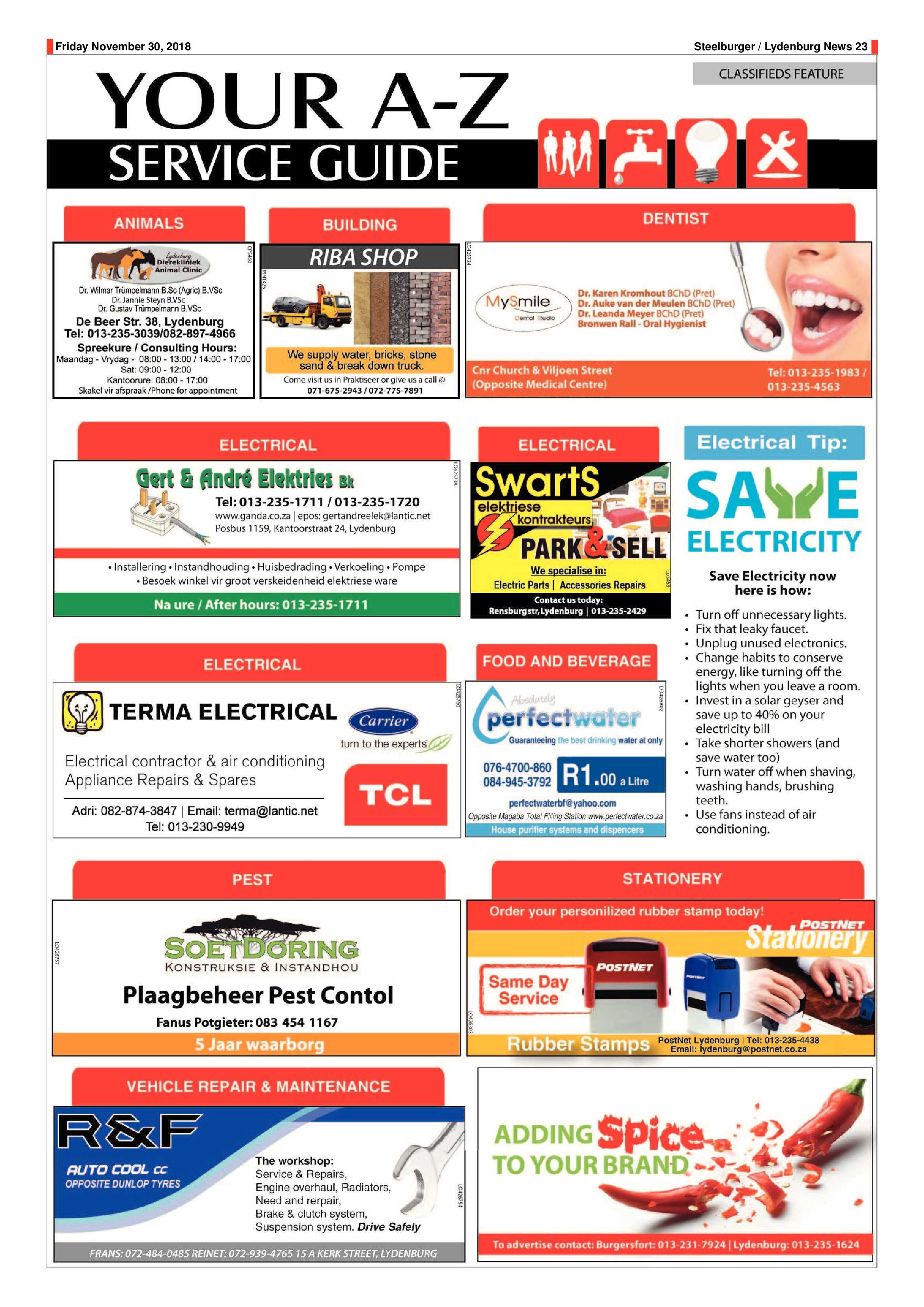 Steelburger News 30 November 2018 page 23