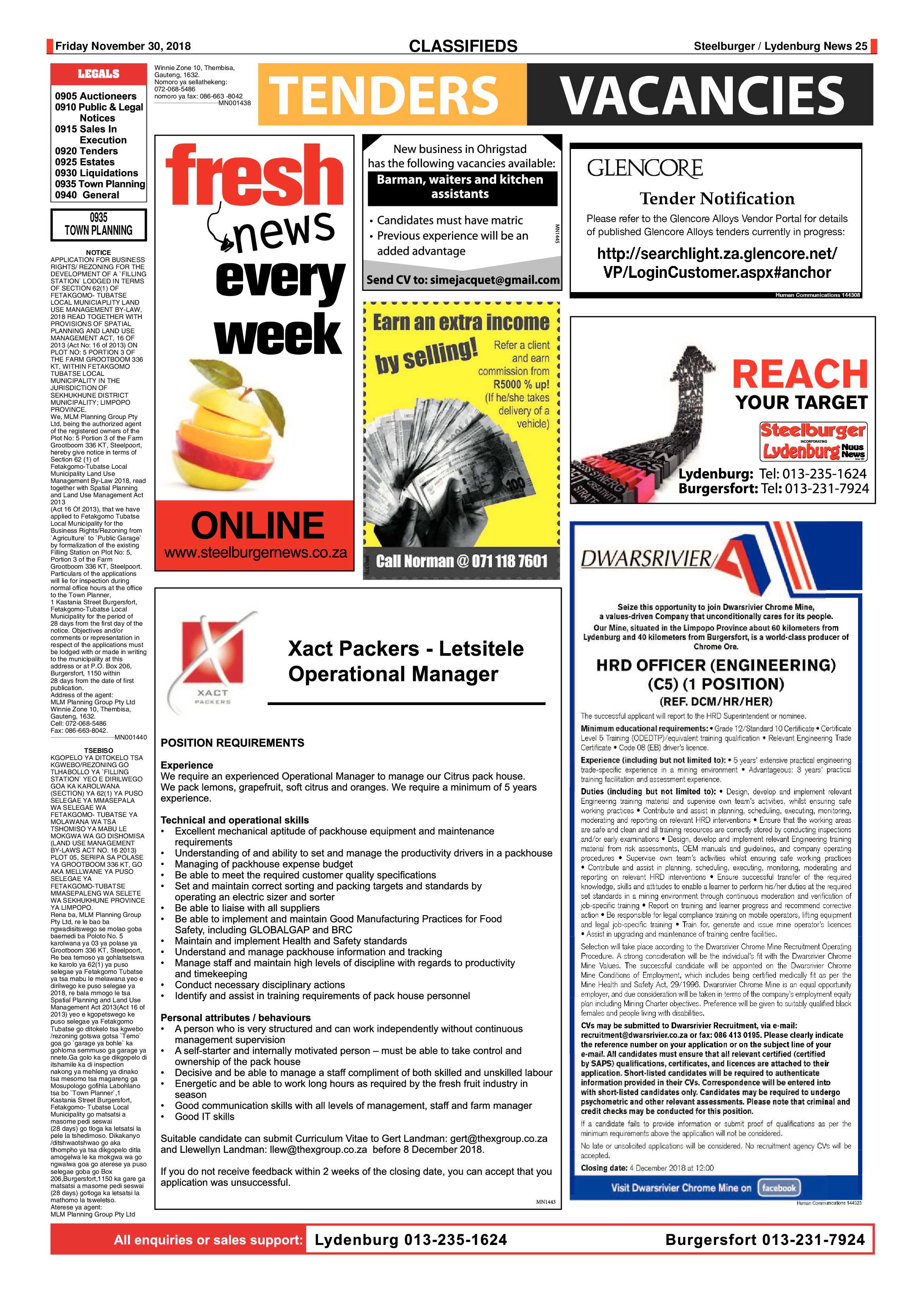 Steelburger News 30 November 2018 page 25