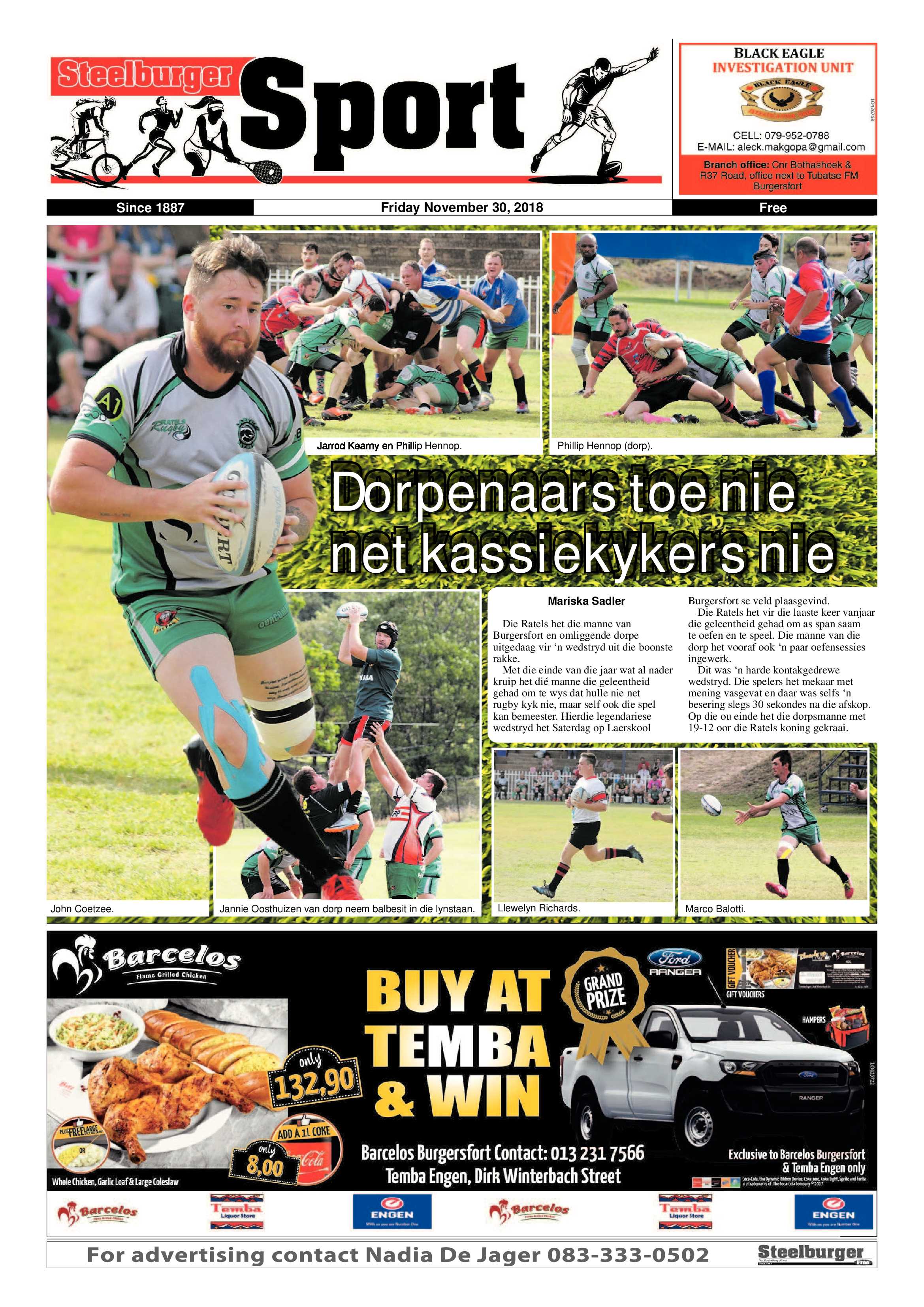 Steelburger News 30 November 2018 page 28