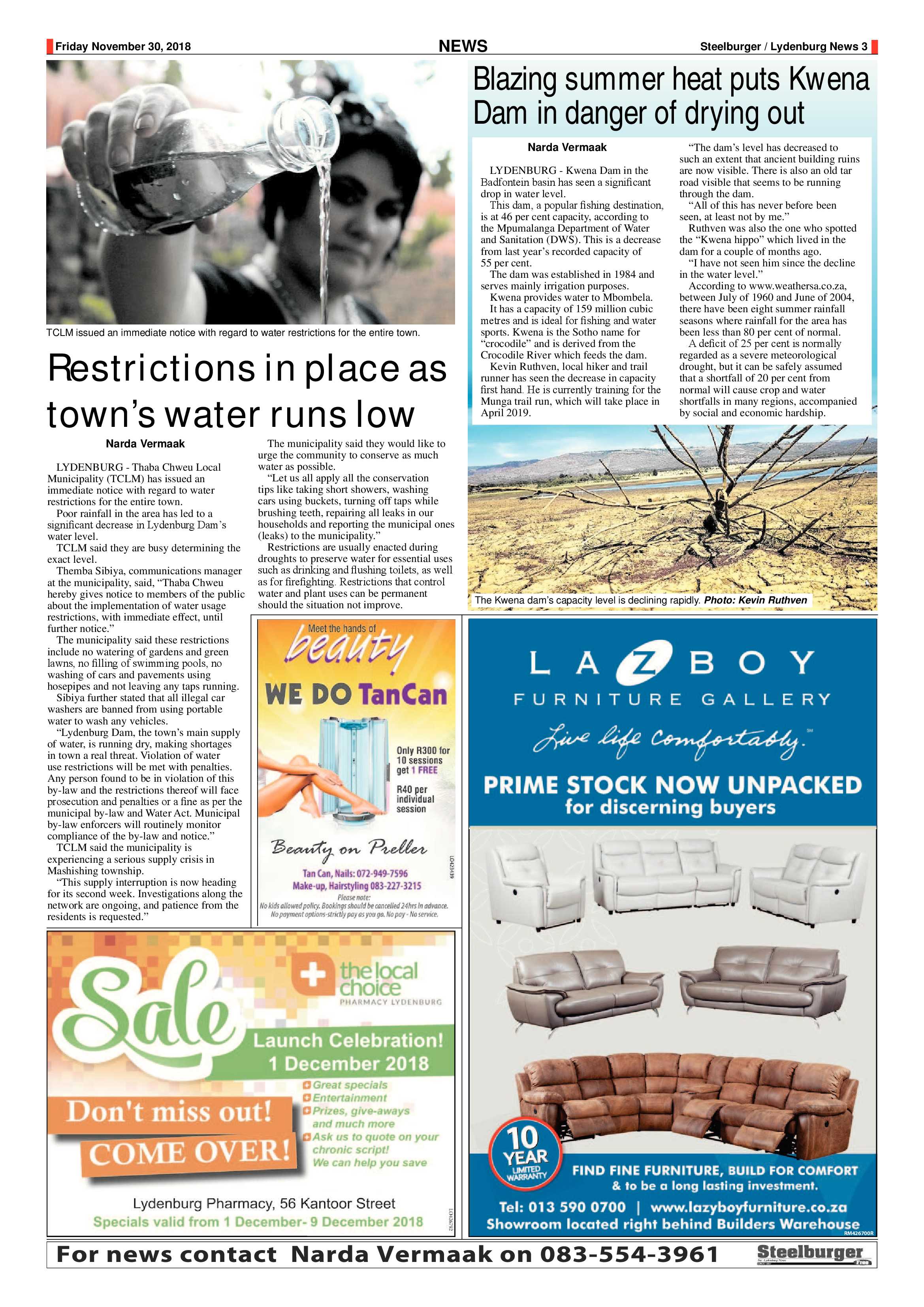 Steelburger News 30 November 2018 page 3