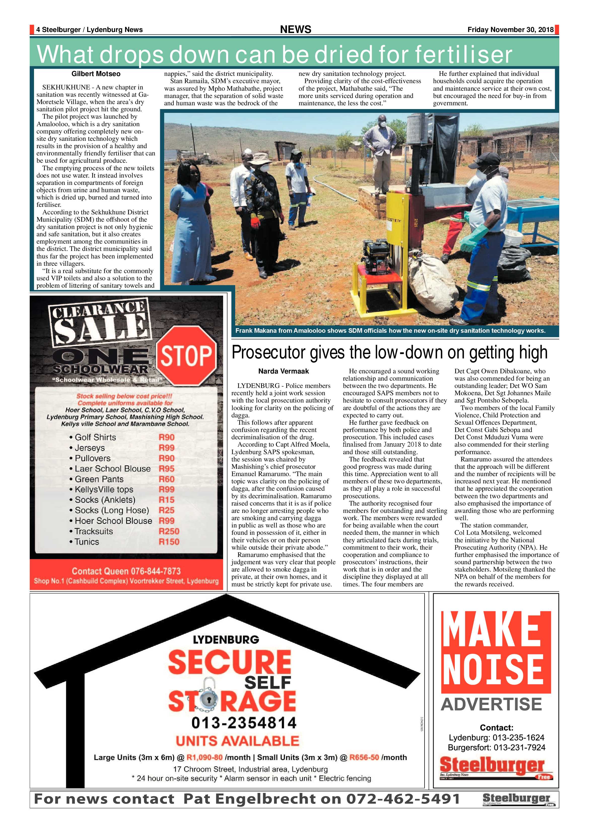 Steelburger News 30 November 2018 page 4
