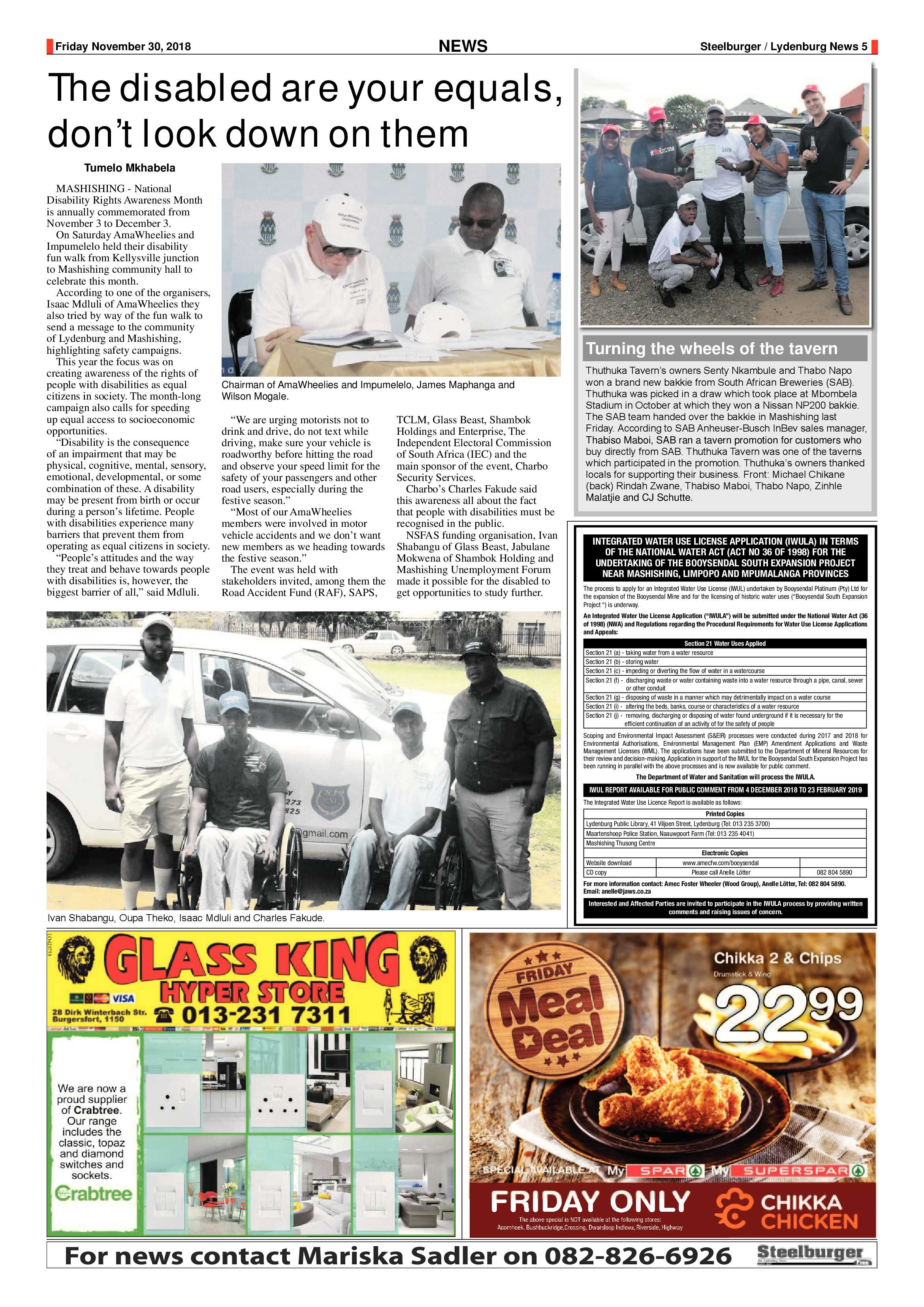 Steelburger News 30 November 2018 page 5