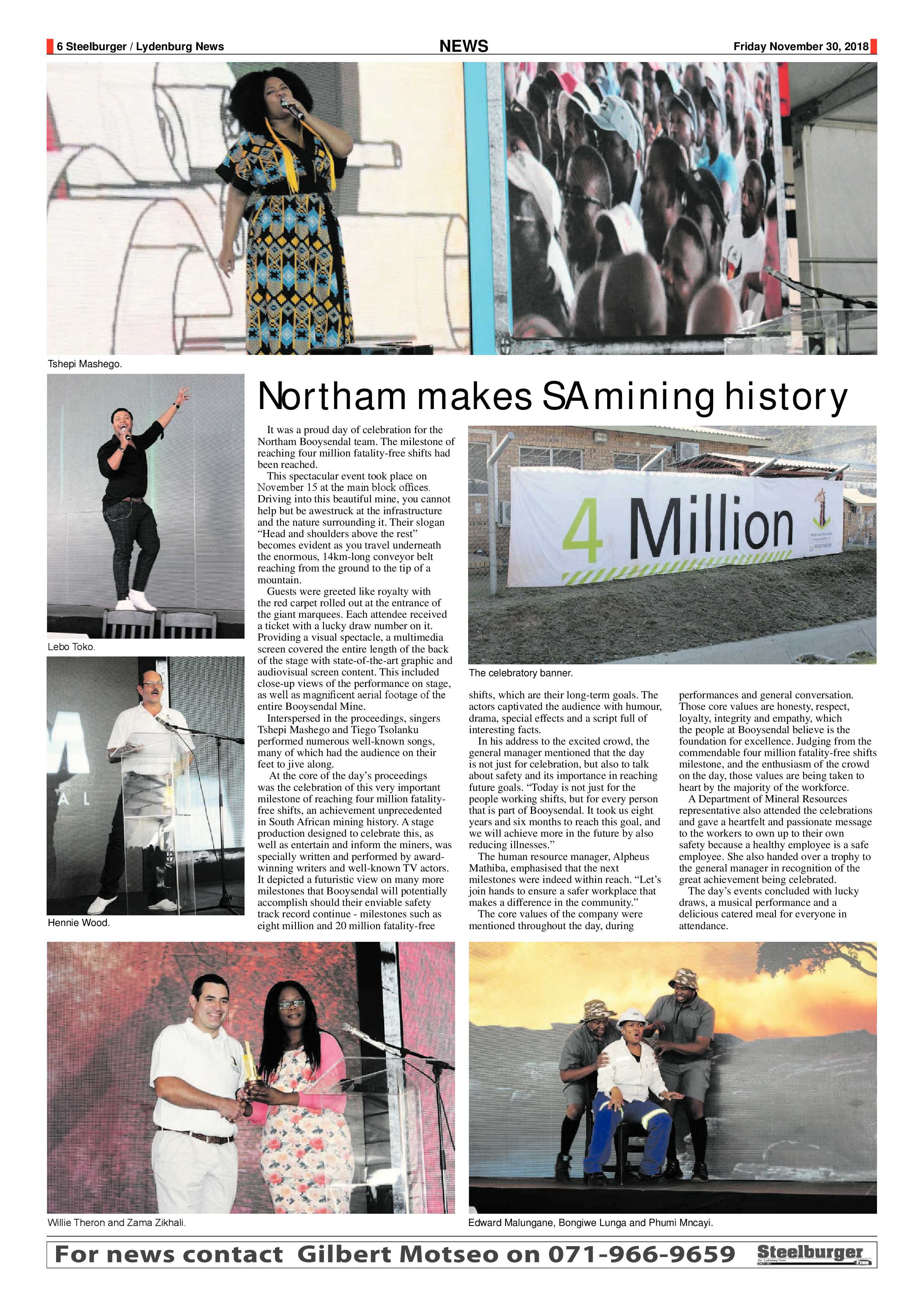 Steelburger News 30 November 2018 page 6