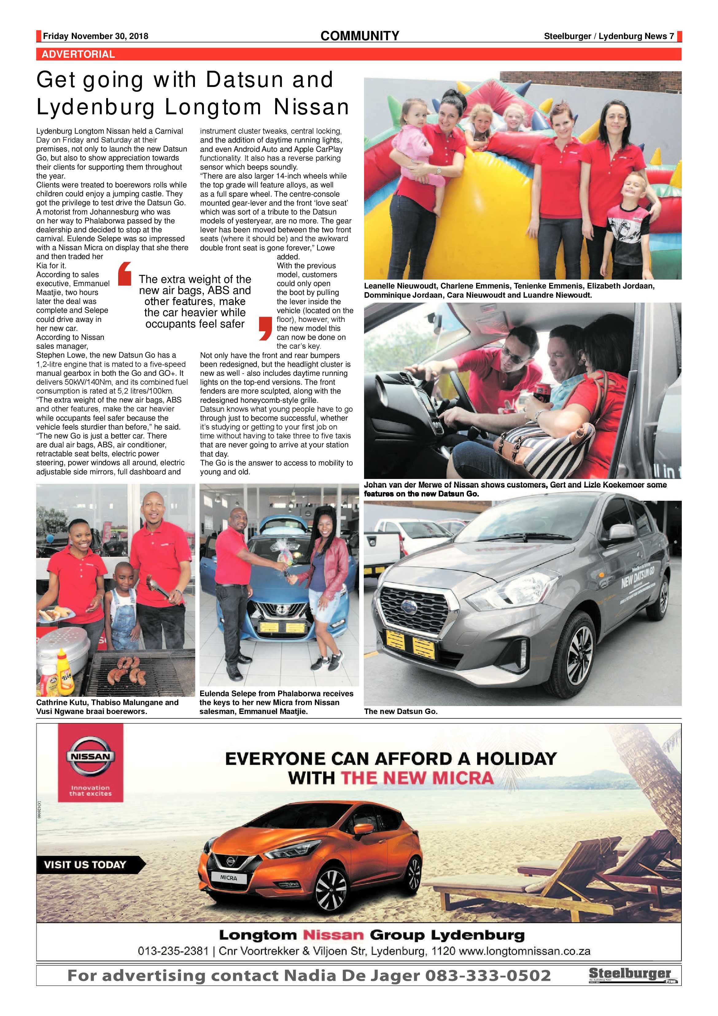 Steelburger News 30 November 2018 page 7