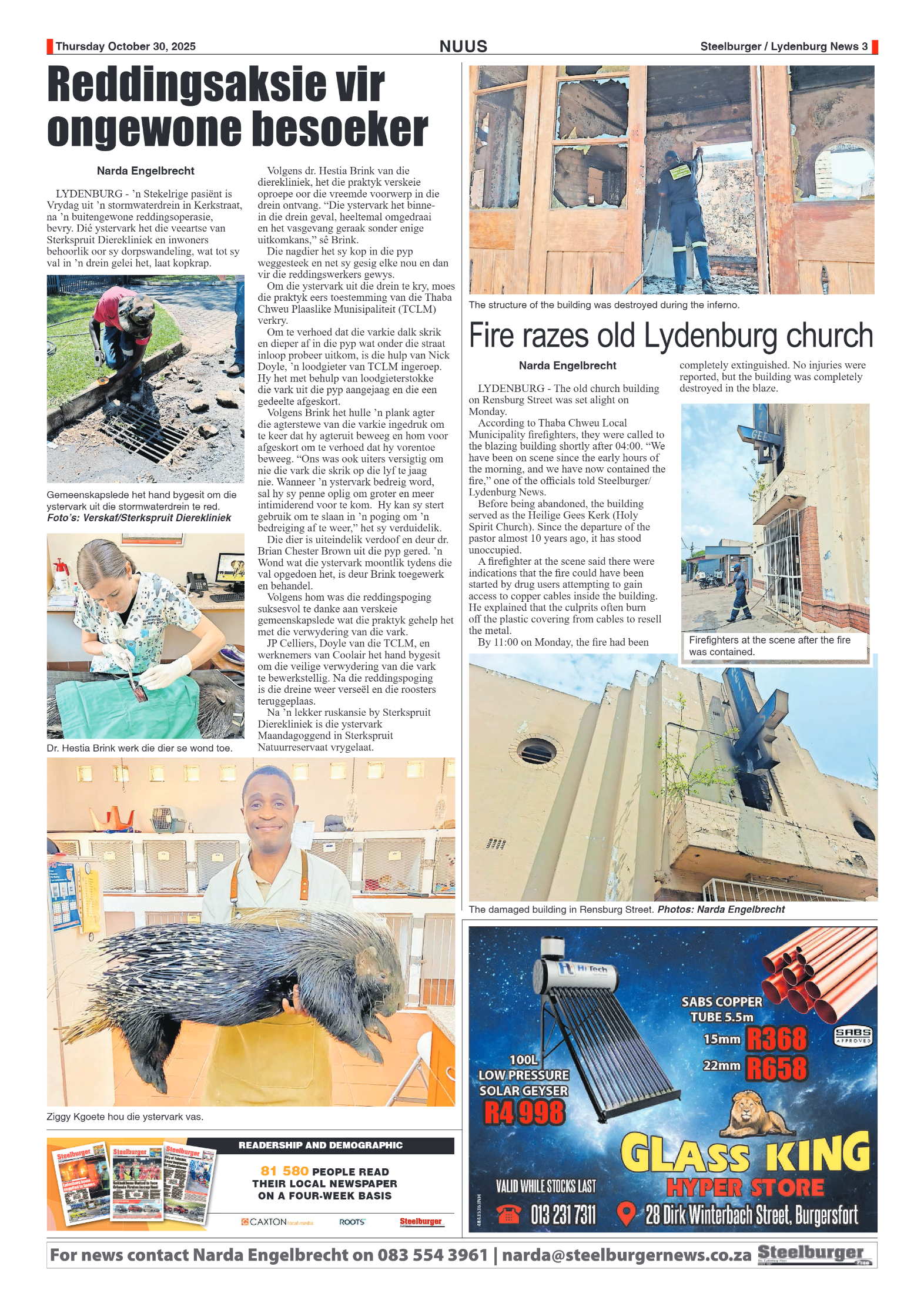 Steelburger News 30 October 2025 page 3