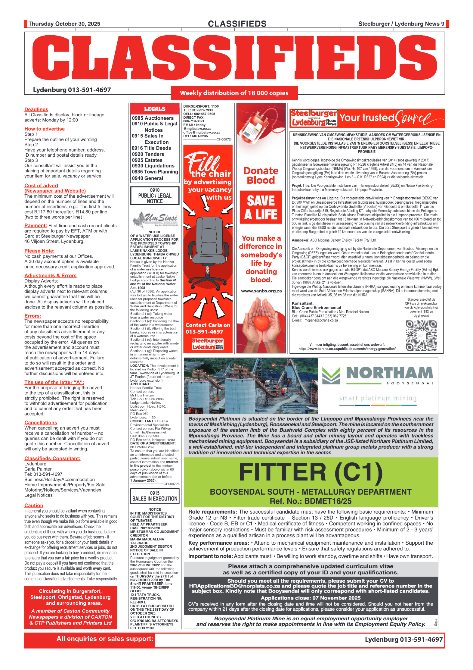 Steelburger News 30 October 2025 page 9