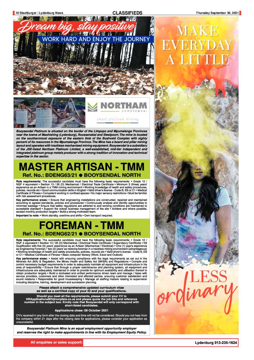 Steelburger News 30 September 2021 page 26