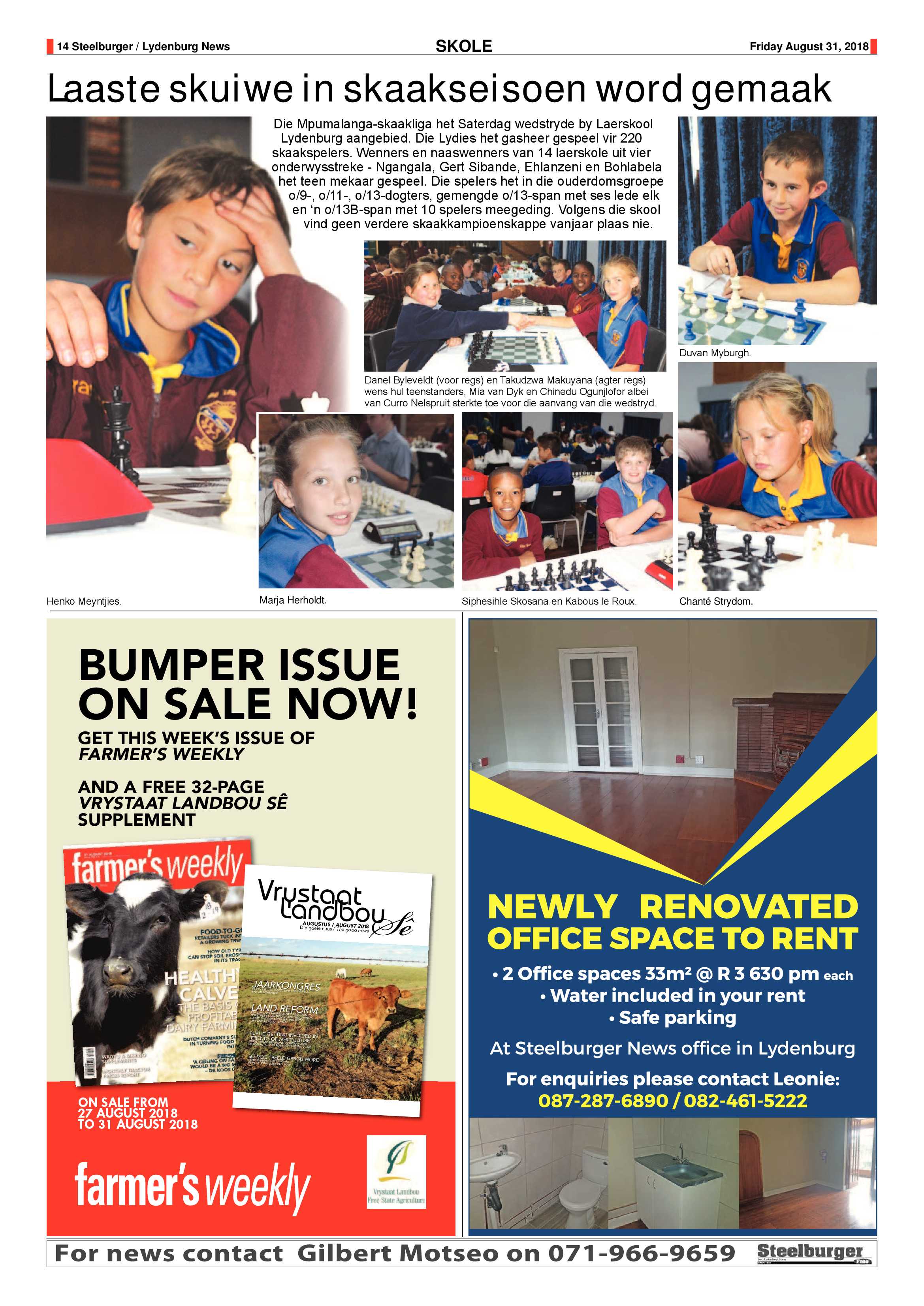 Steelburger News 31 August 2018 page 14