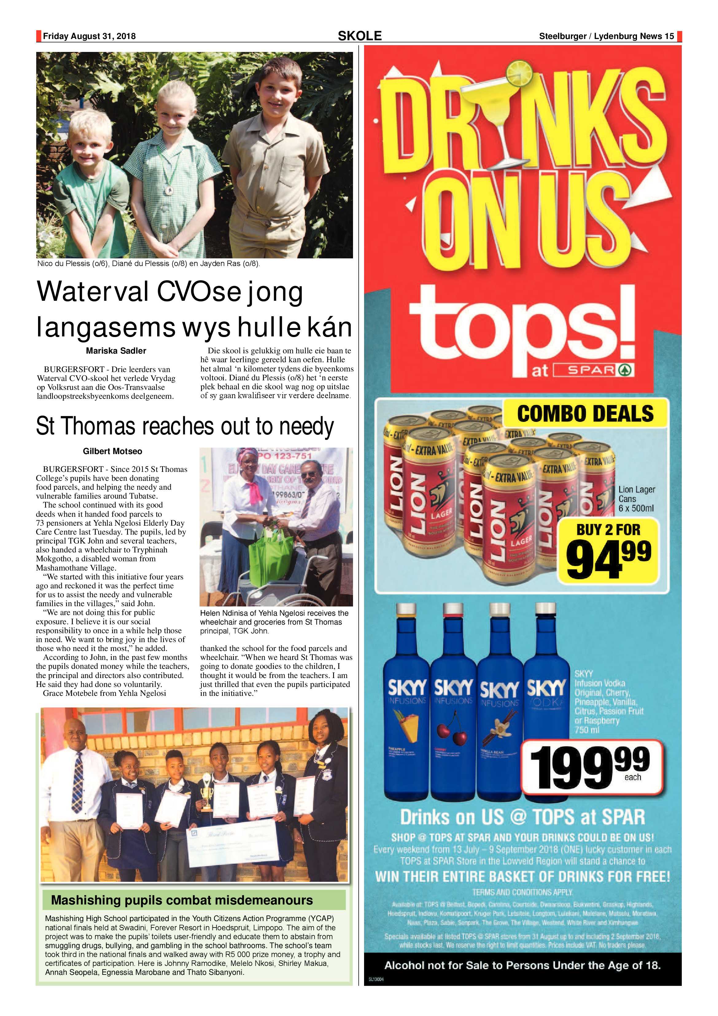 Steelburger News 31 August 2018 page 15