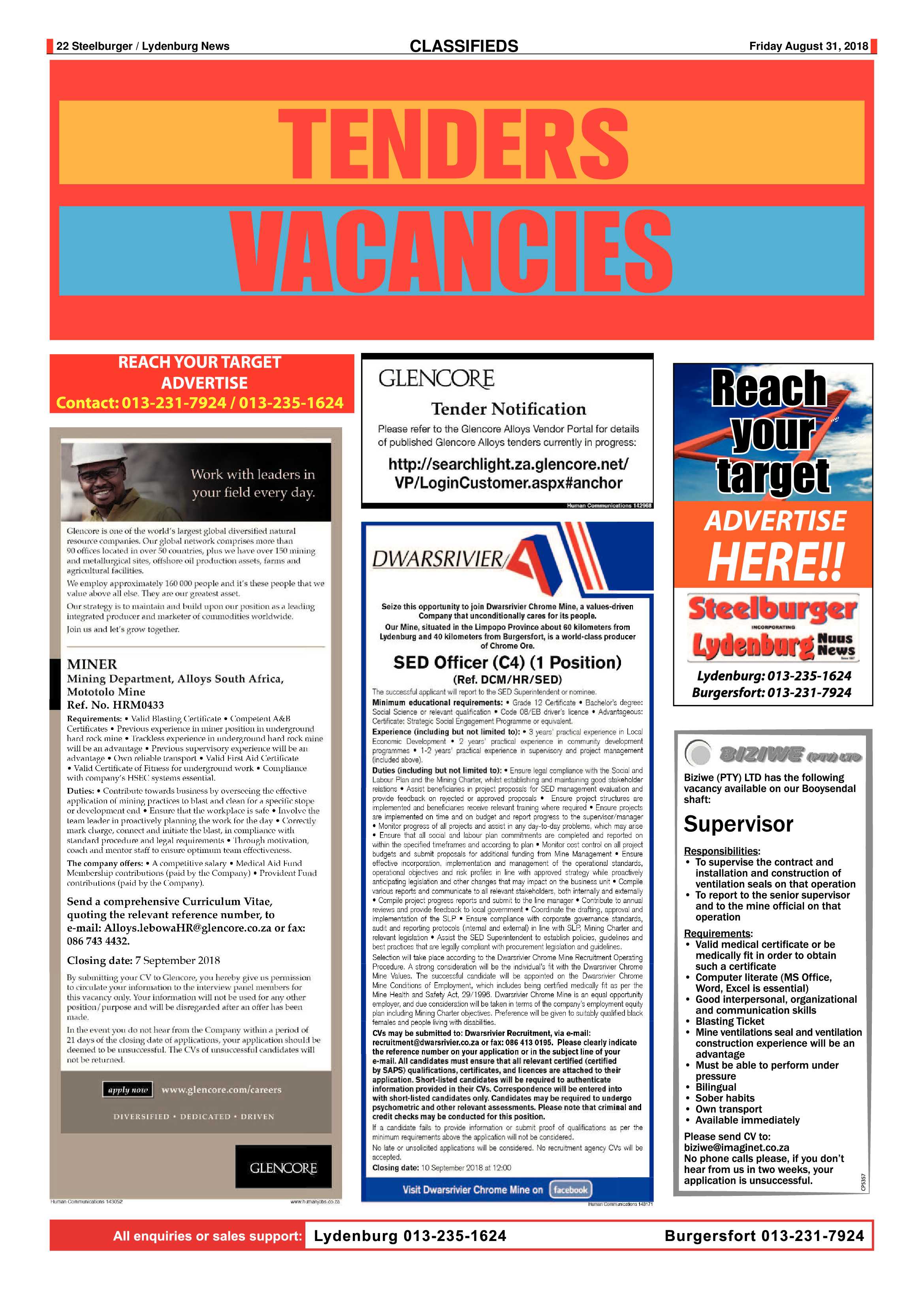 Steelburger News 31 August 2018 page 22
