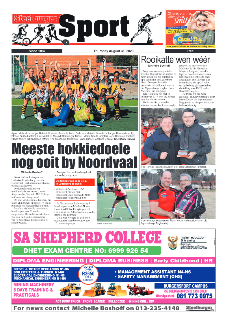 Steelburger News 31 August 2023 page 12