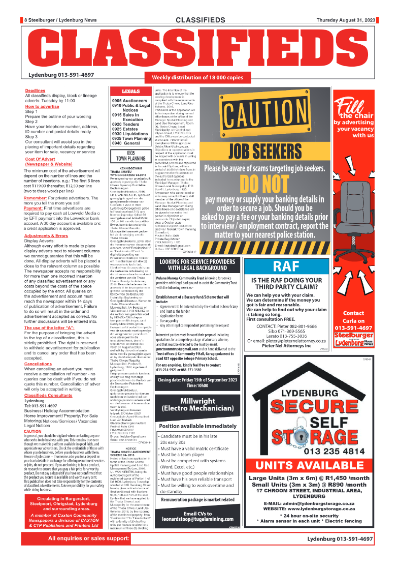 Steelburger News 31 August 2023 page 8
