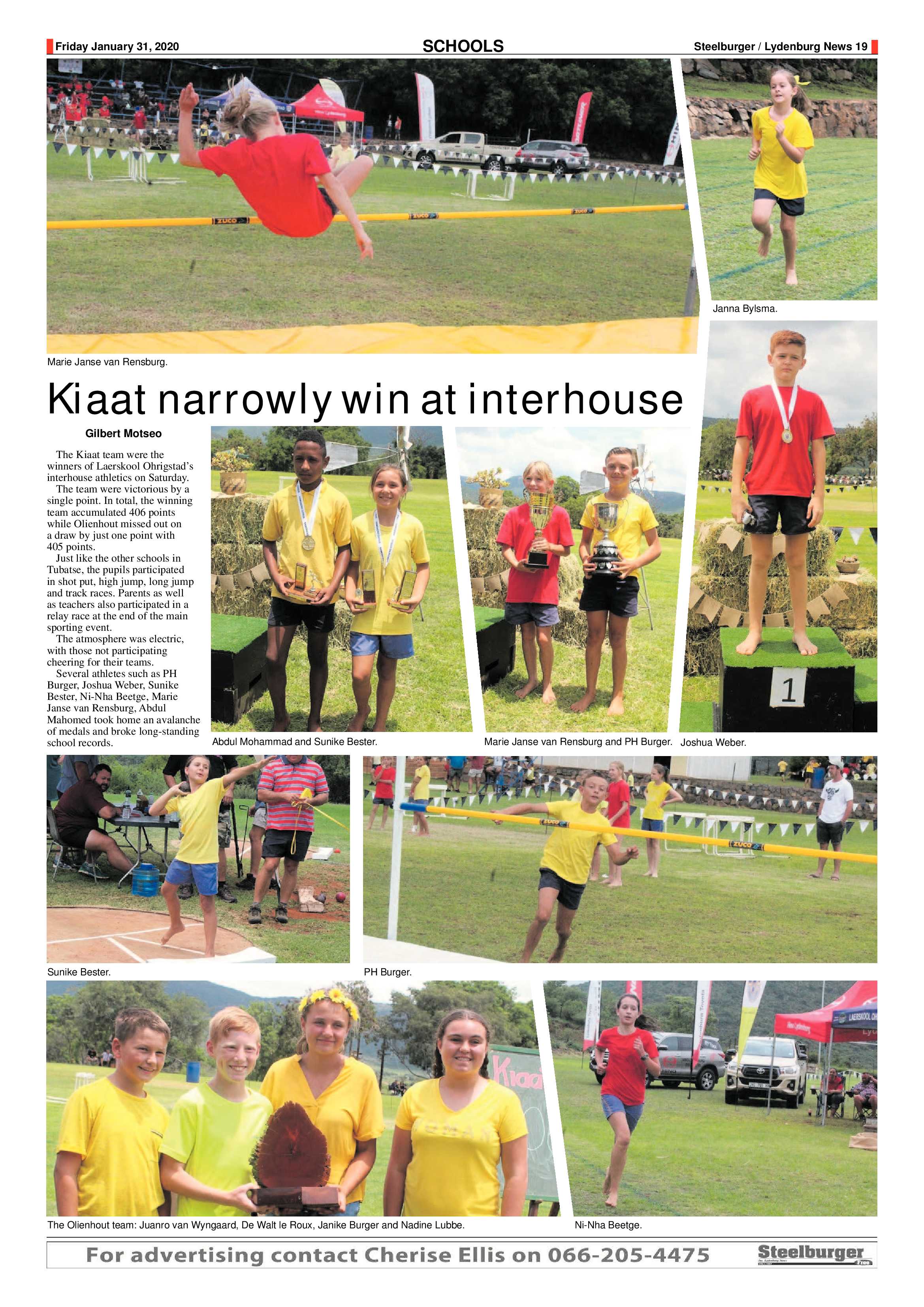 Steelburger News 31 January 2020 page 19