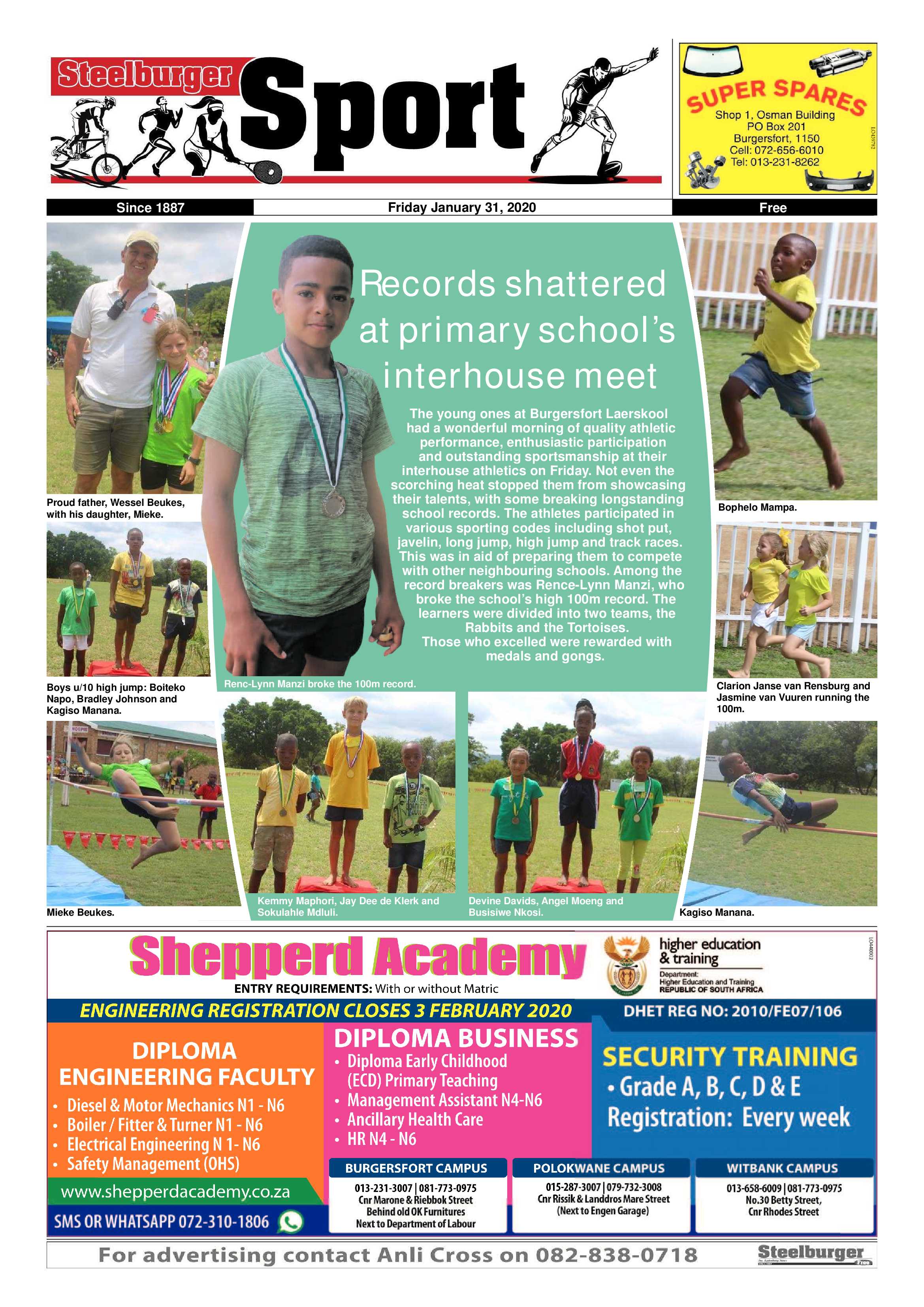 Steelburger News 31 January 2020 page 20