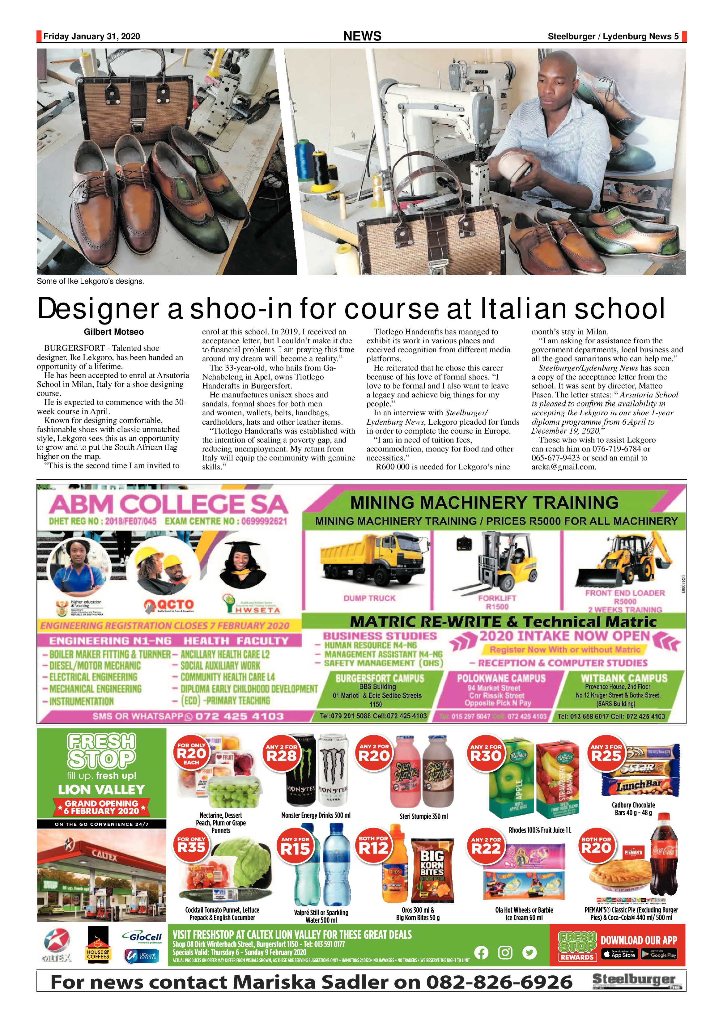 Steelburger News 31 January 2020 page 5